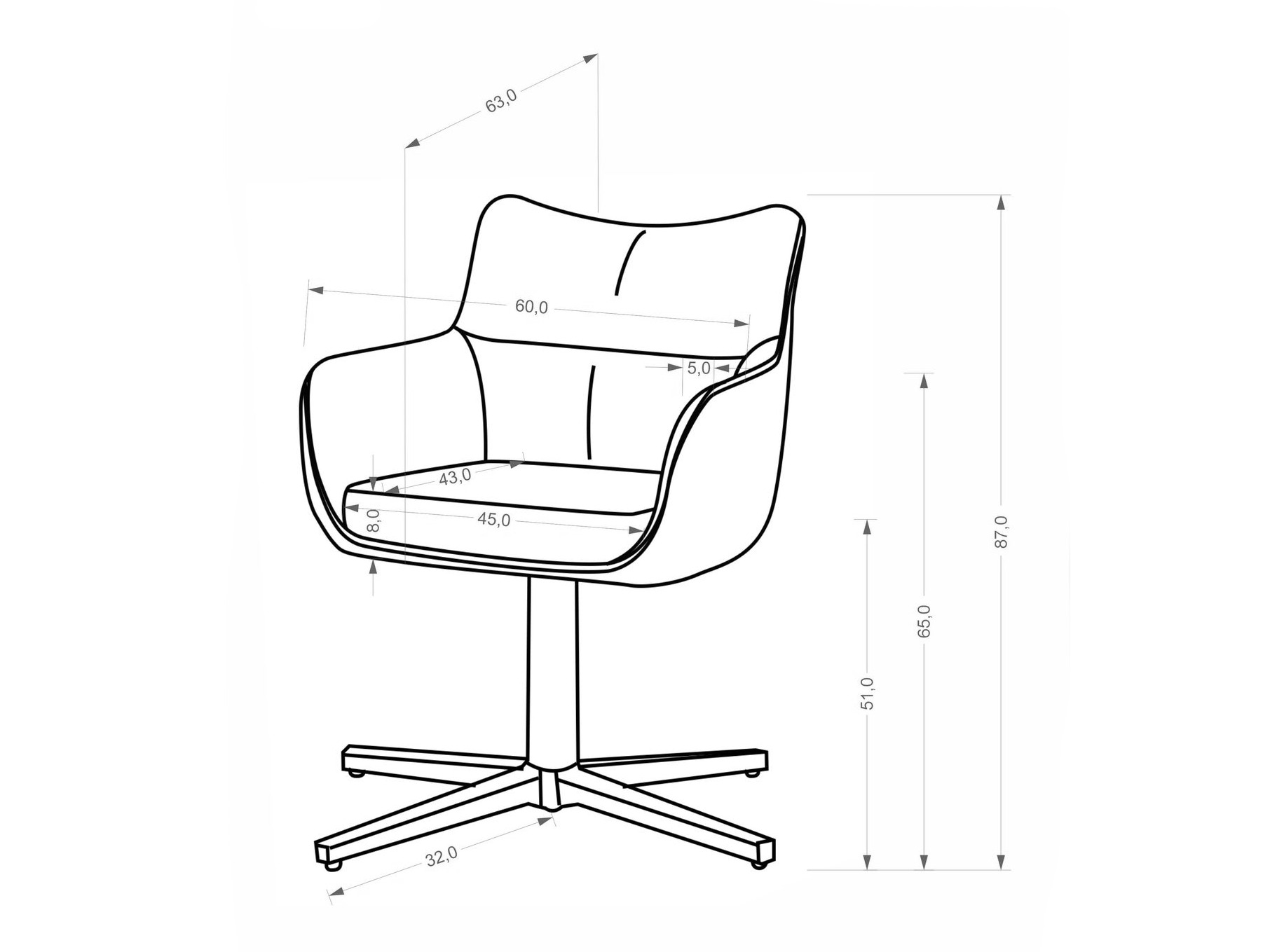 Silla Houston 2204