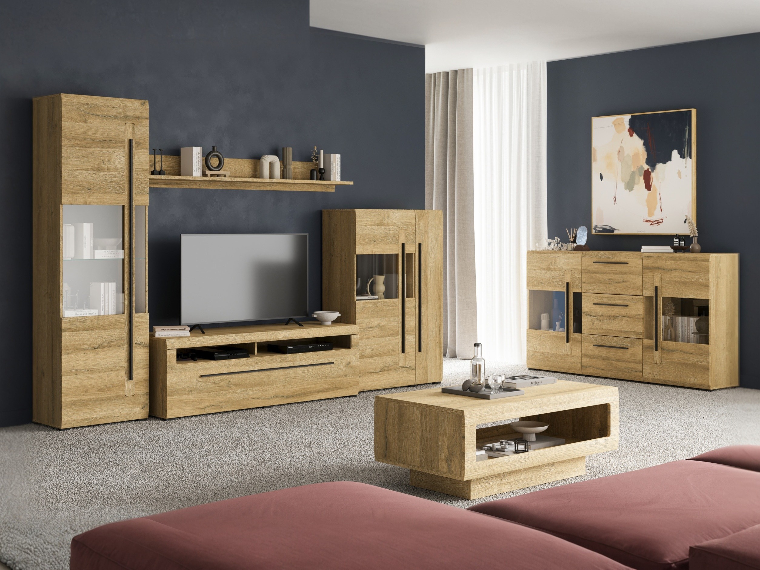 Aparador Ophsalu 105 (Roble nieto)