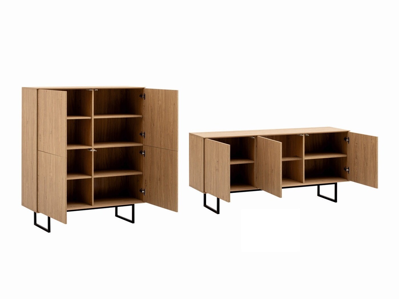 Conjunto de salón Bentesa 124 (Roble)