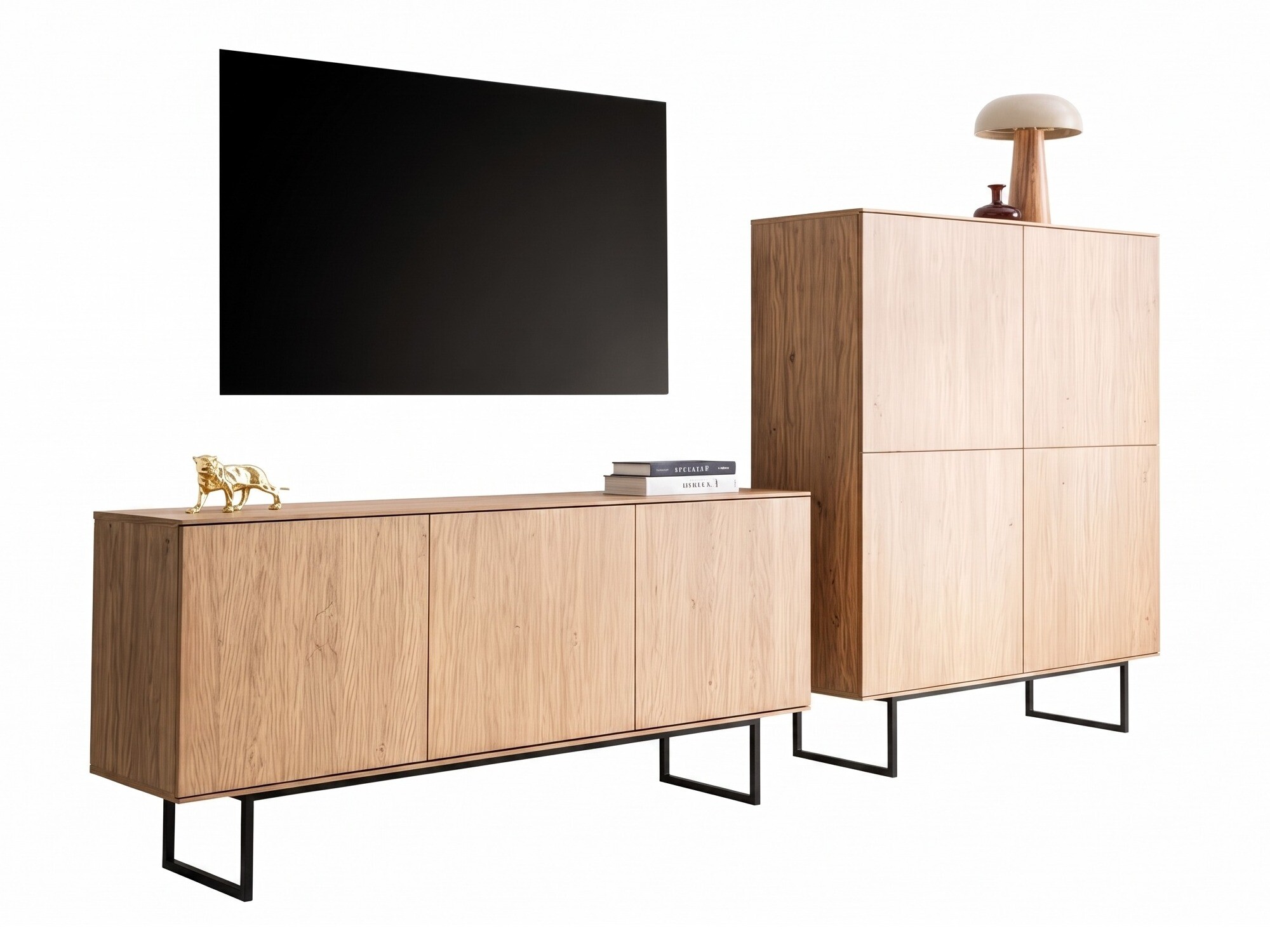 Conjunto de salón Bentesa 124 (Roble)