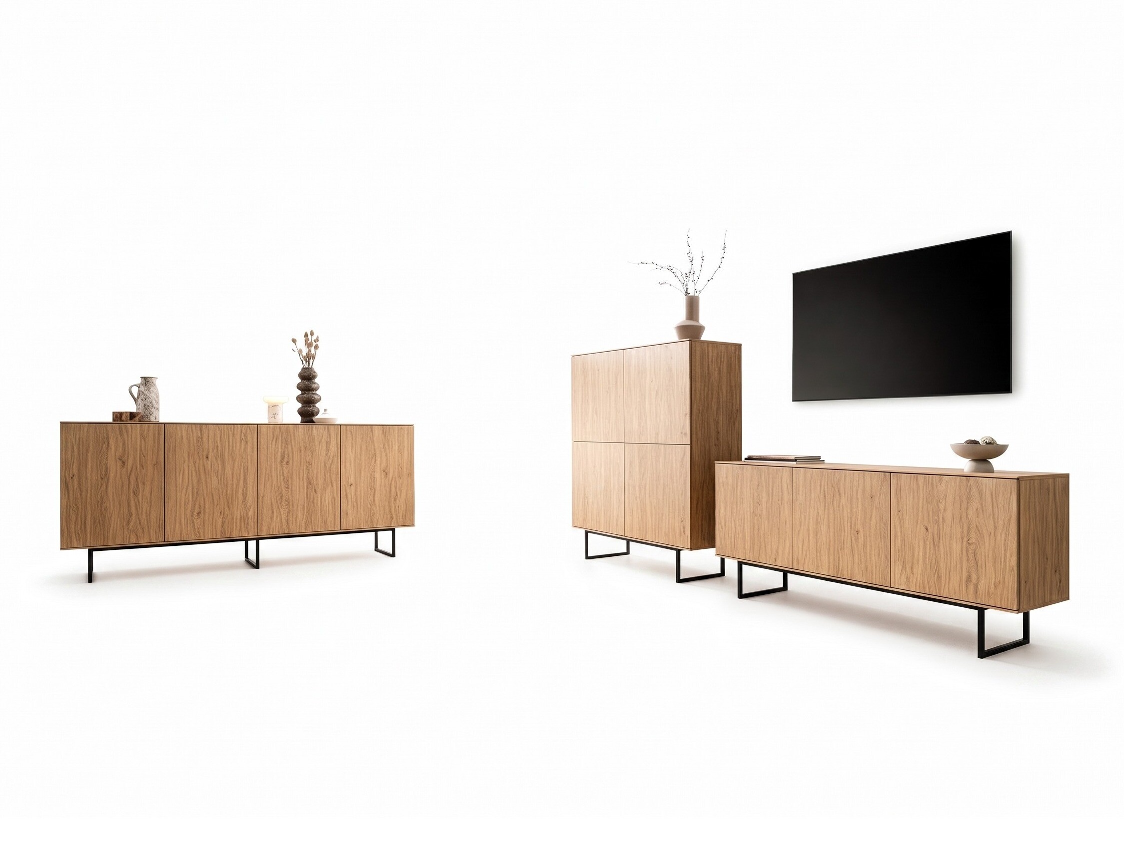 Conjunto de salón Bentesa 124 (Roble)
