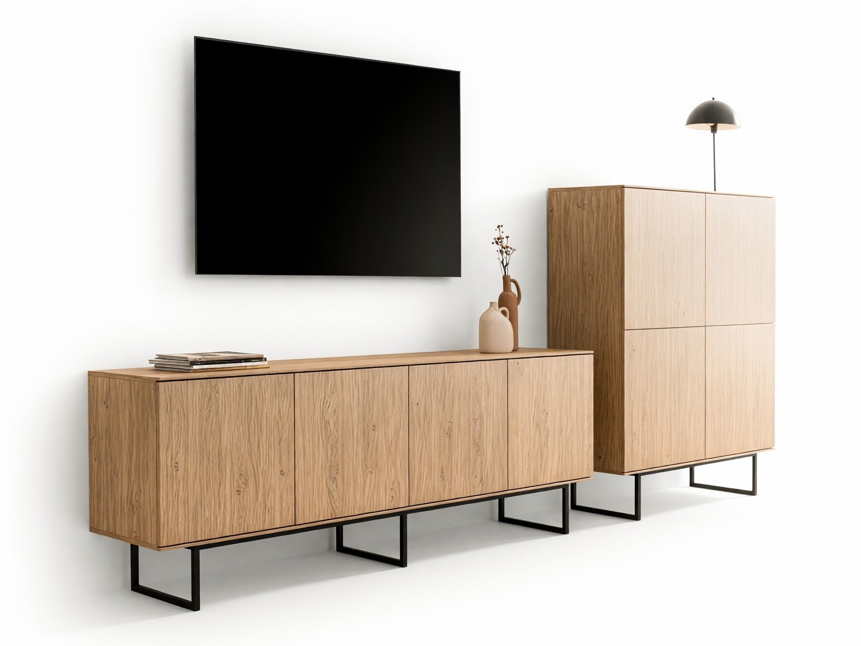 Conjunto de salón Bentesa 126 (Roble)