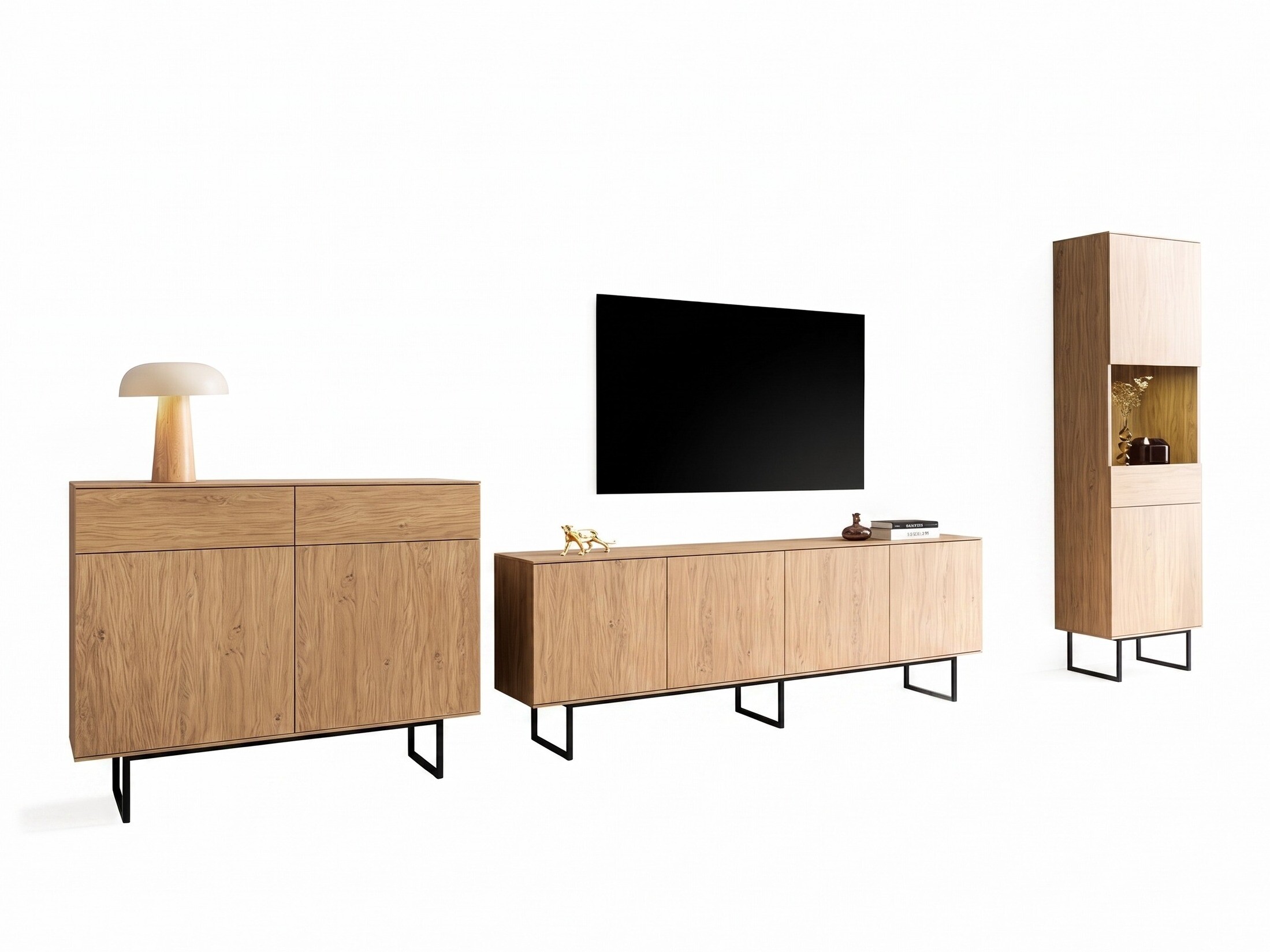 Conjunto de salón Bentesa 127 (Roble)