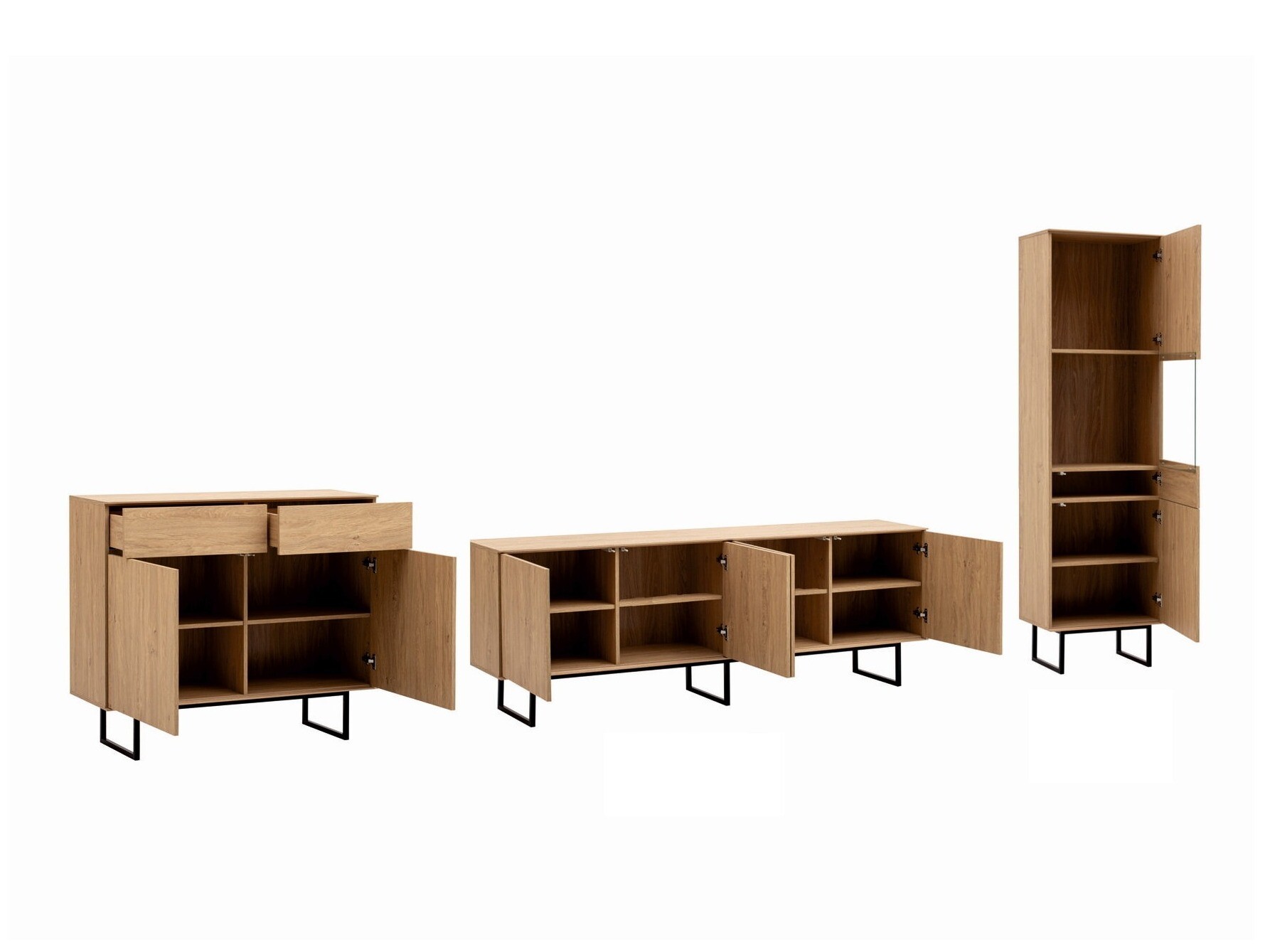 Conjunto de salón Bentesa 127 (Roble)