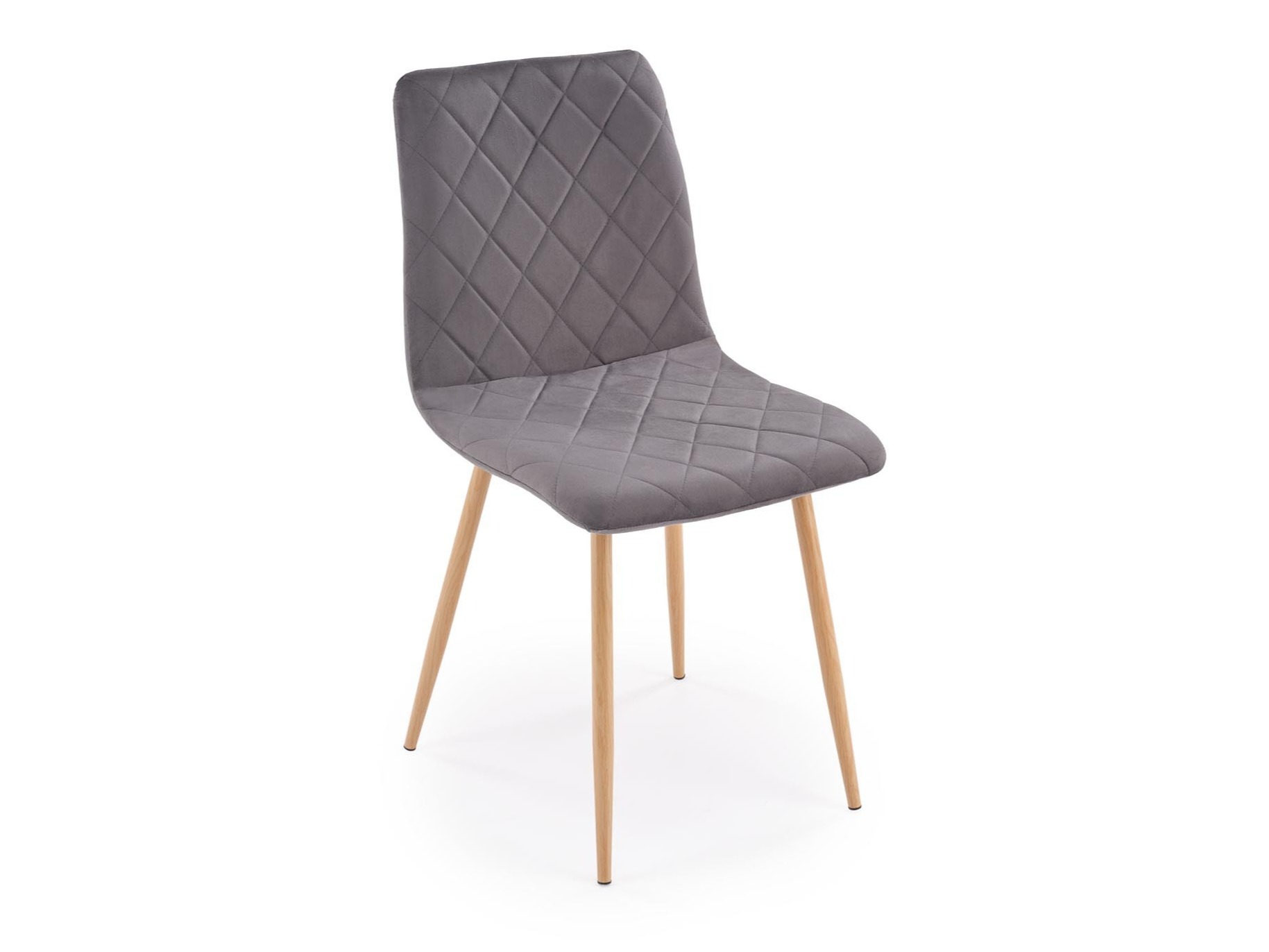 Silla Houston 1731 (Gris oscuro + Luminoso madera)