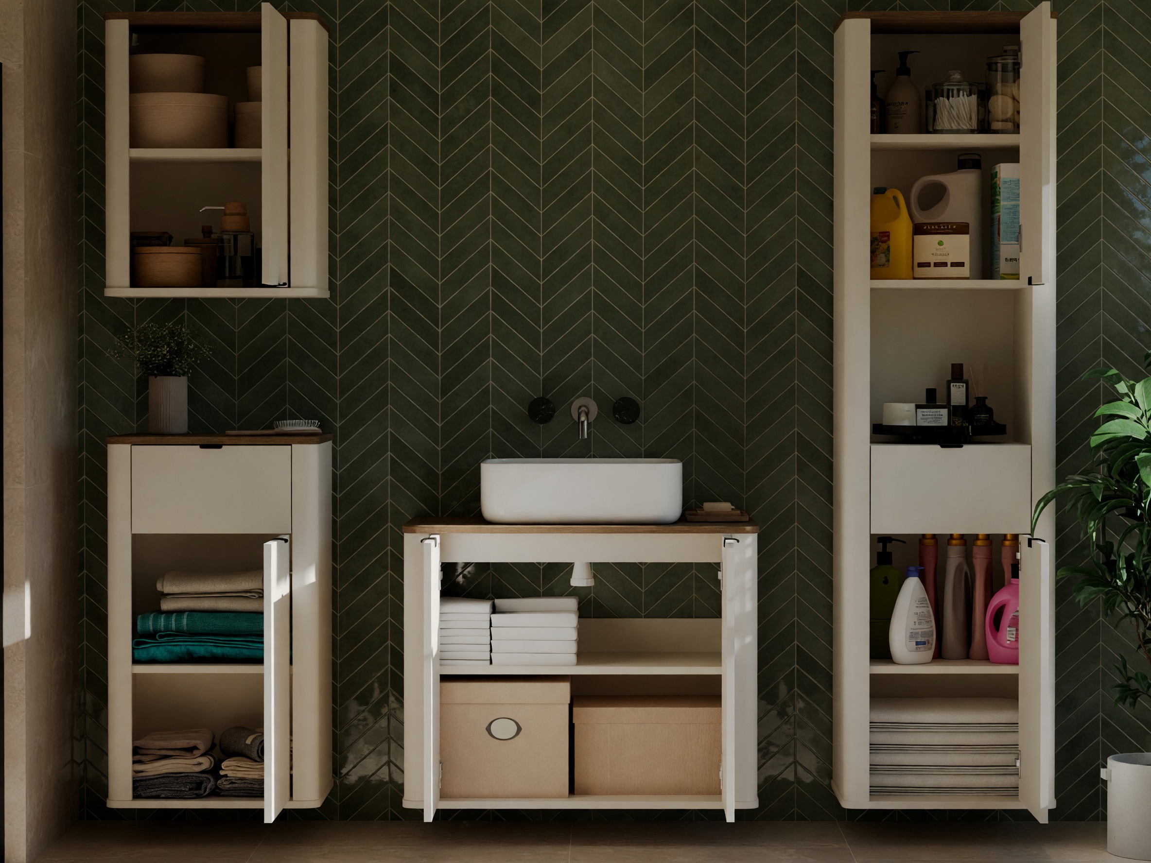 Conjunto de mueble de baño Soavie 113