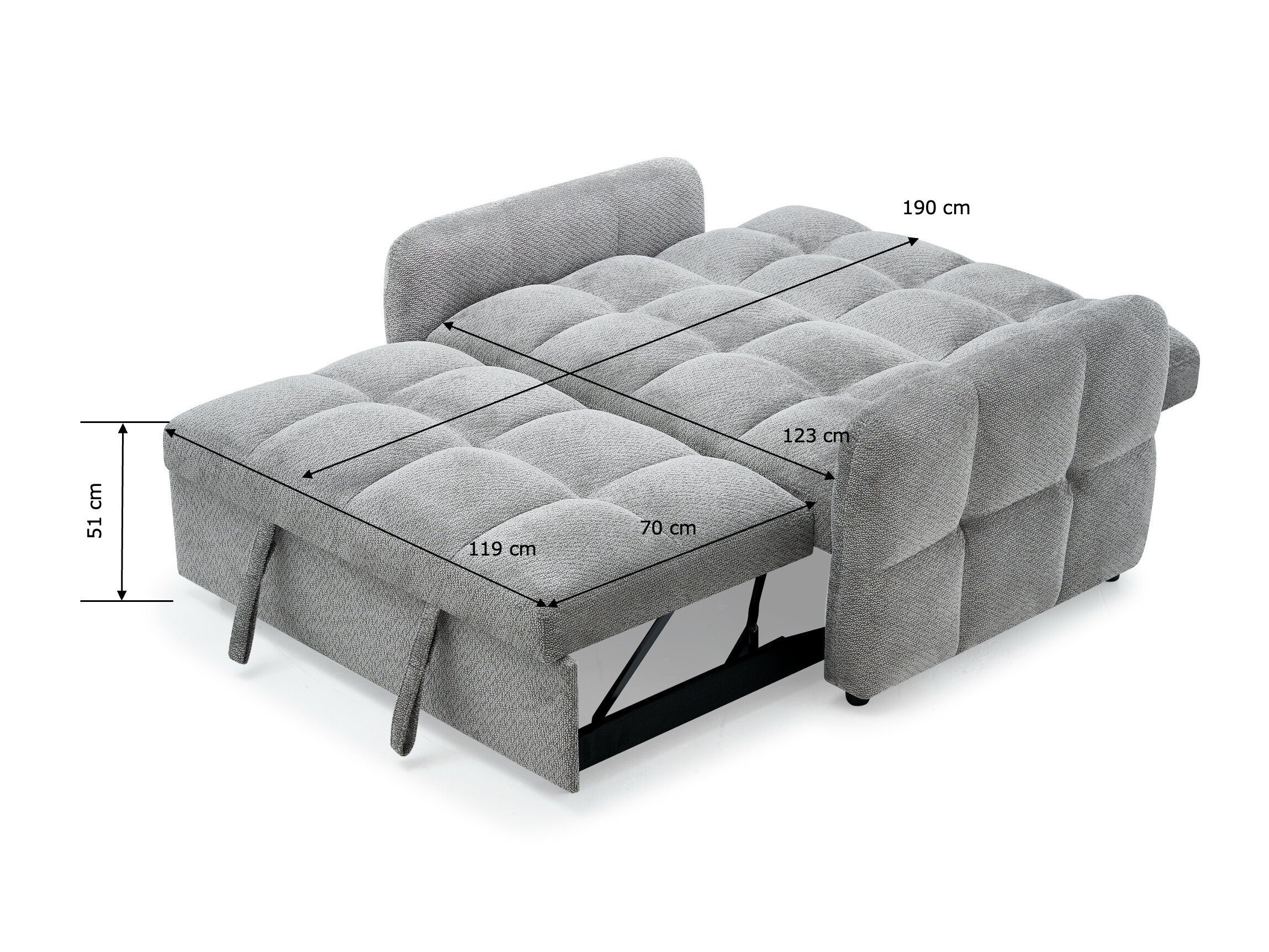 Sofá cama Comfivo Moditas (Egon 48)