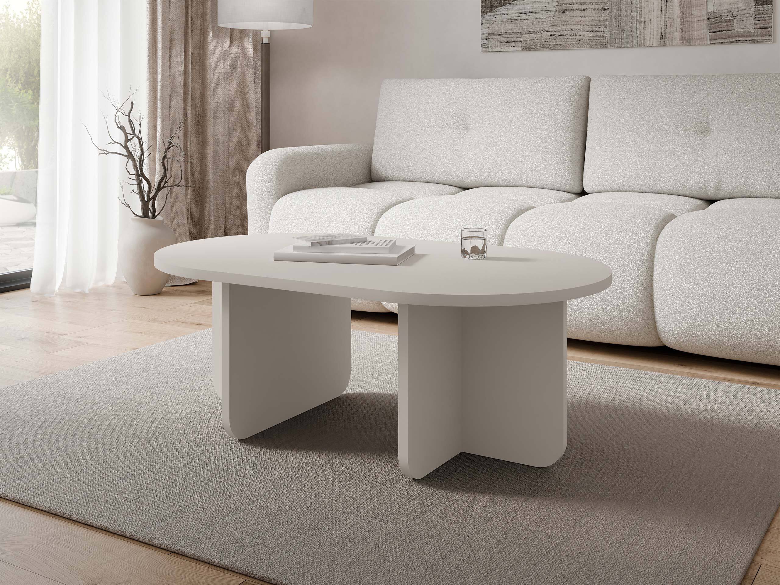 Mesa de centro Comfivo 594 (Beige)