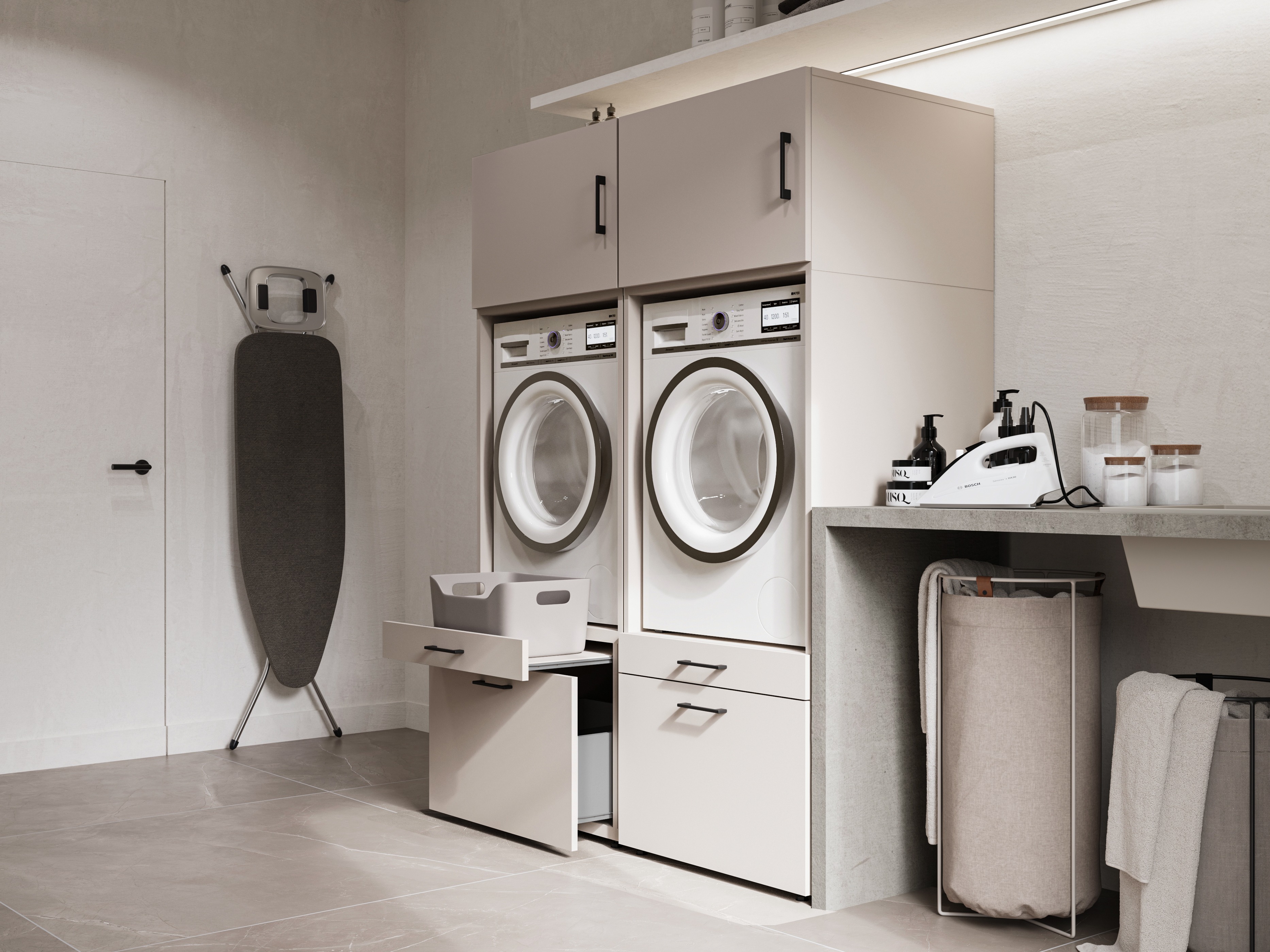 Conjunto de mueble de baño Novdele 107 (Cachemira)