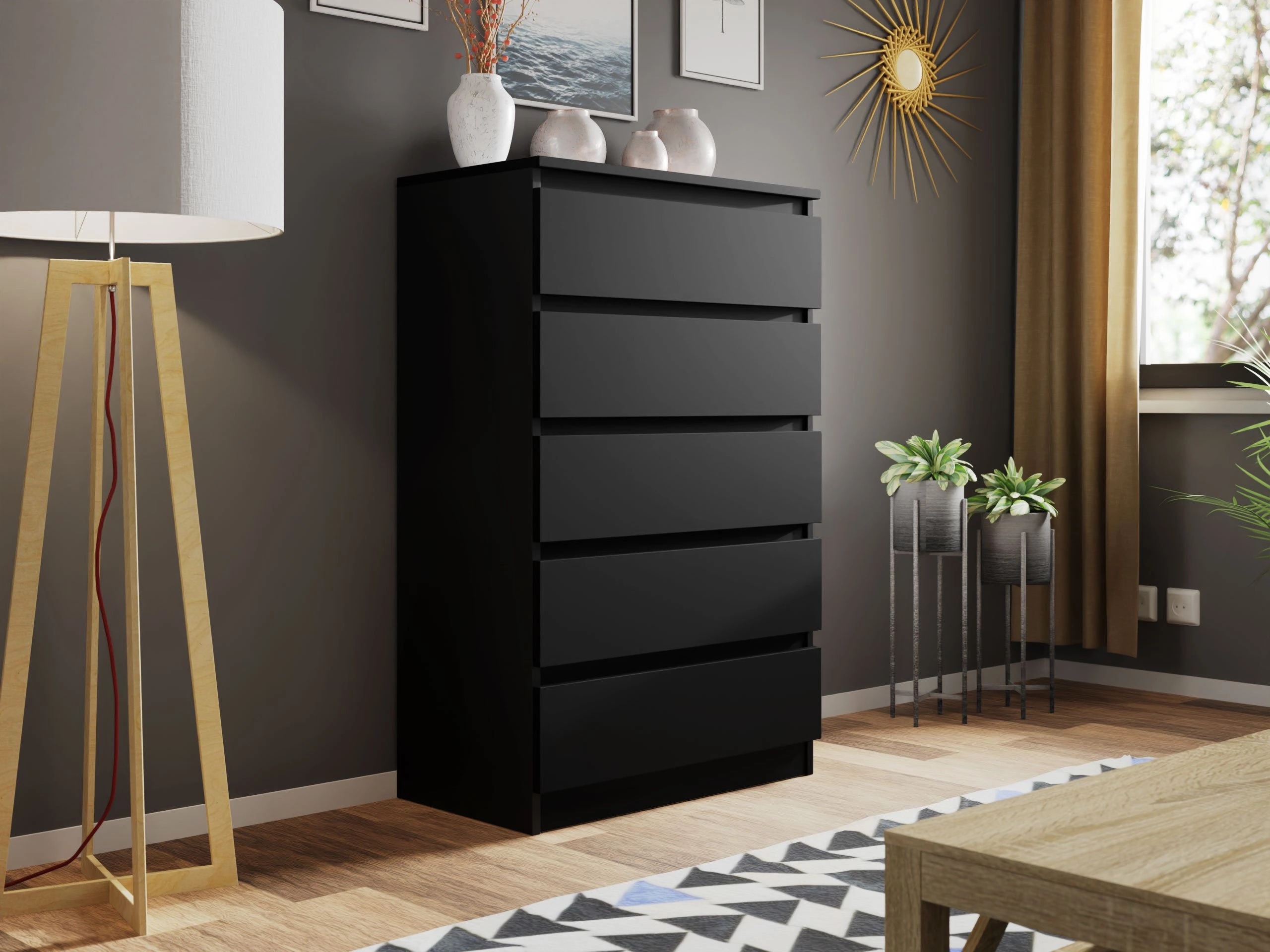 Cómoda Comfivo Structor IV (Negro)