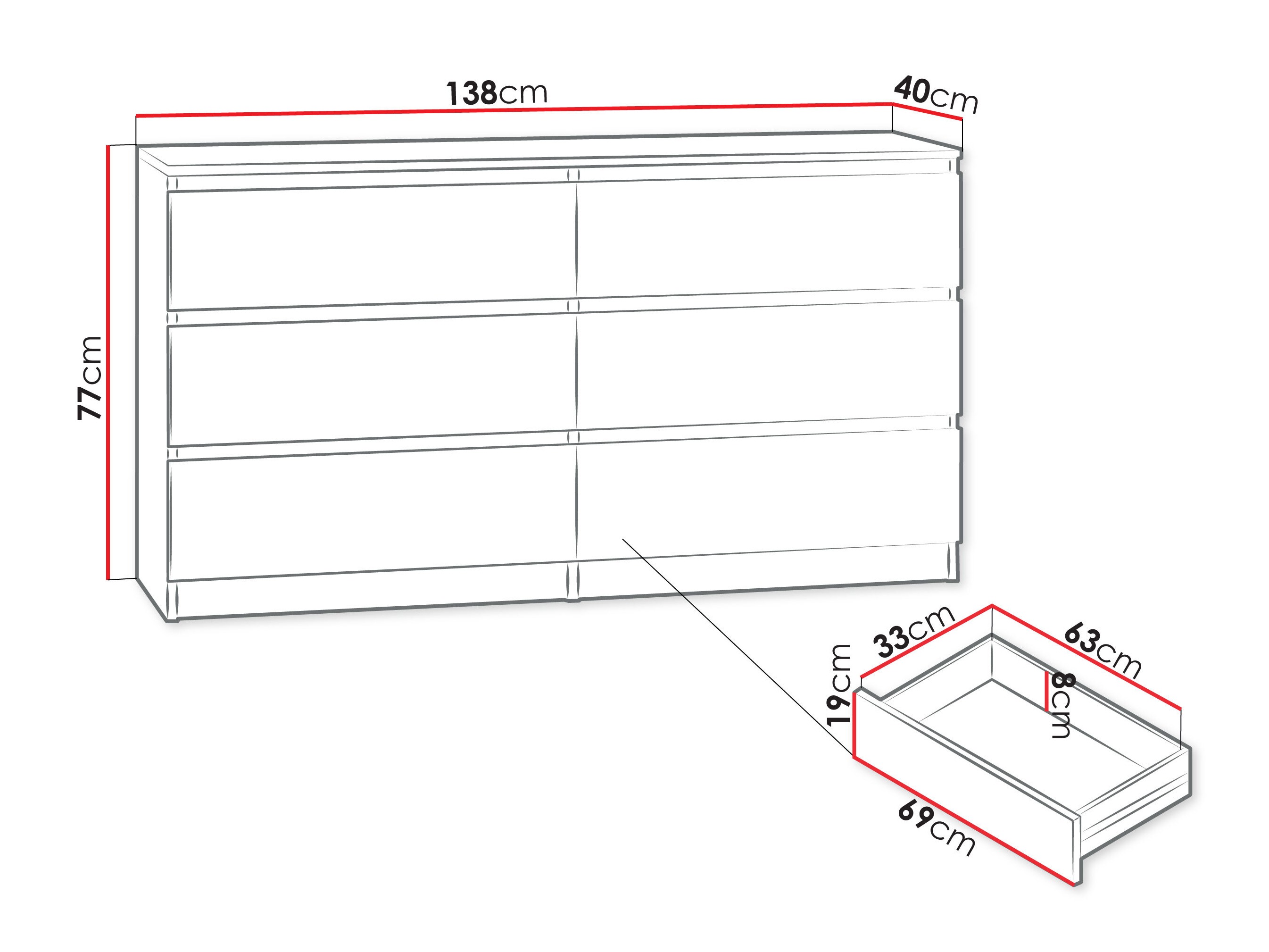 Cómoda Comfivo Structor II (Negro)