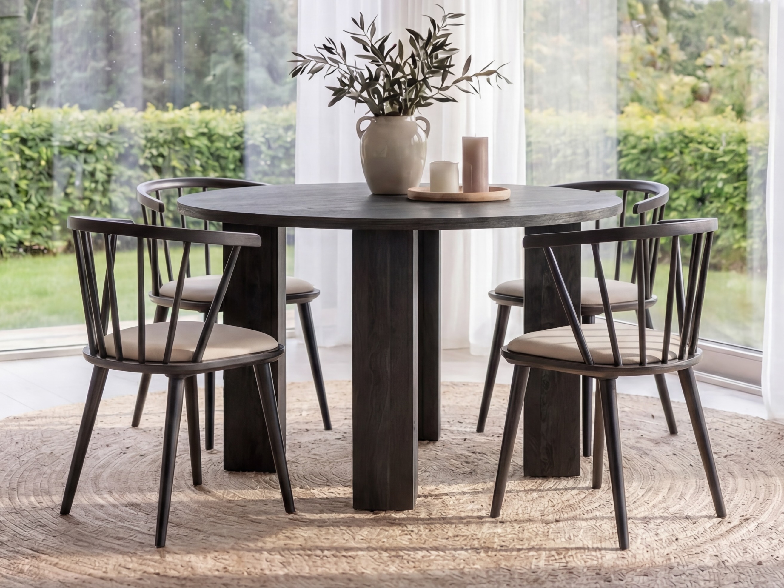 Conjunto de mesas y sillas para comedor Dallas 5366