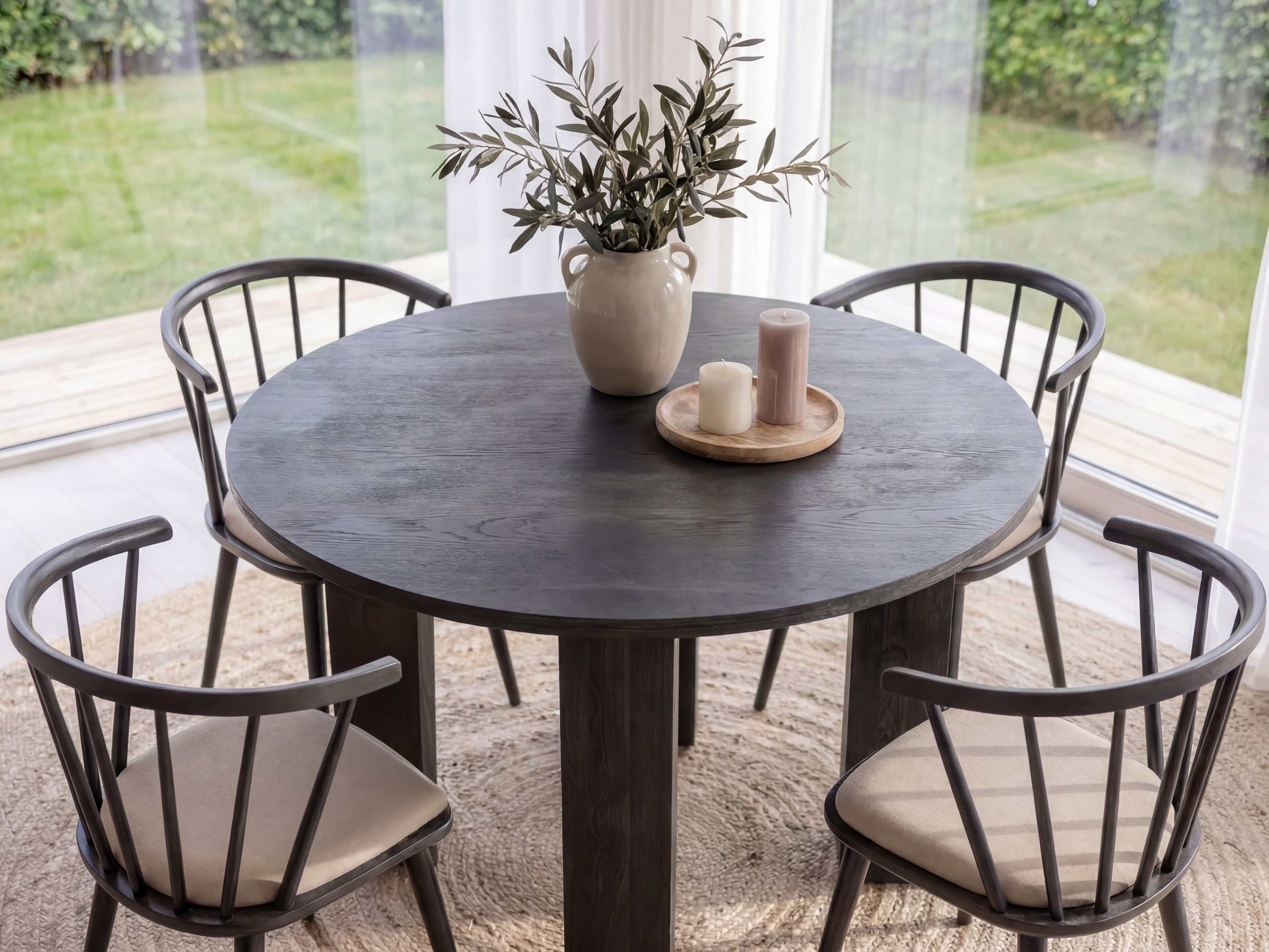 Conjunto de mesas y sillas para comedor Dallas 5366