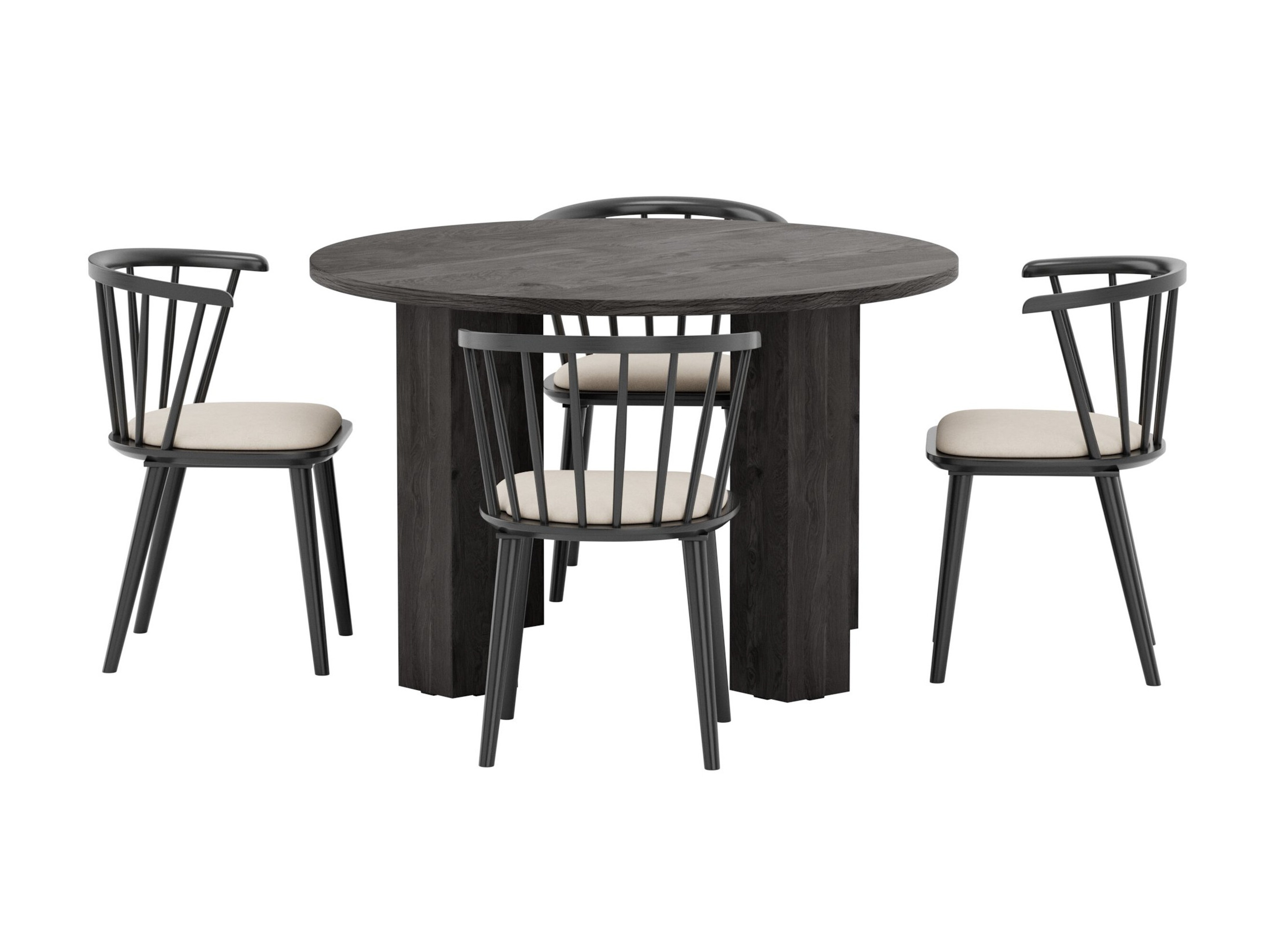Conjunto de mesas y sillas para comedor Dallas 5366