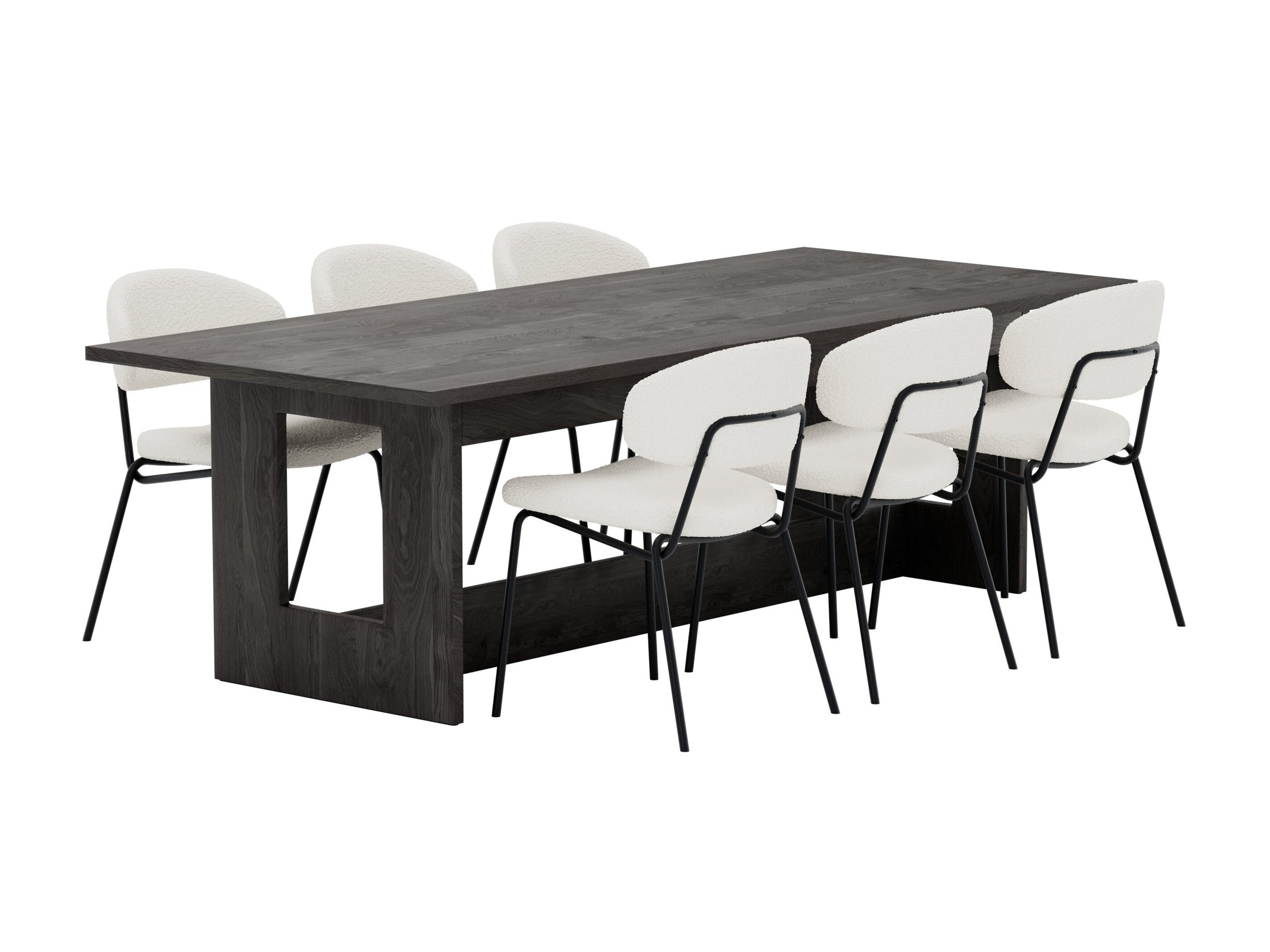 Conjunto de mesas y sillas para comedor Dallas 5367