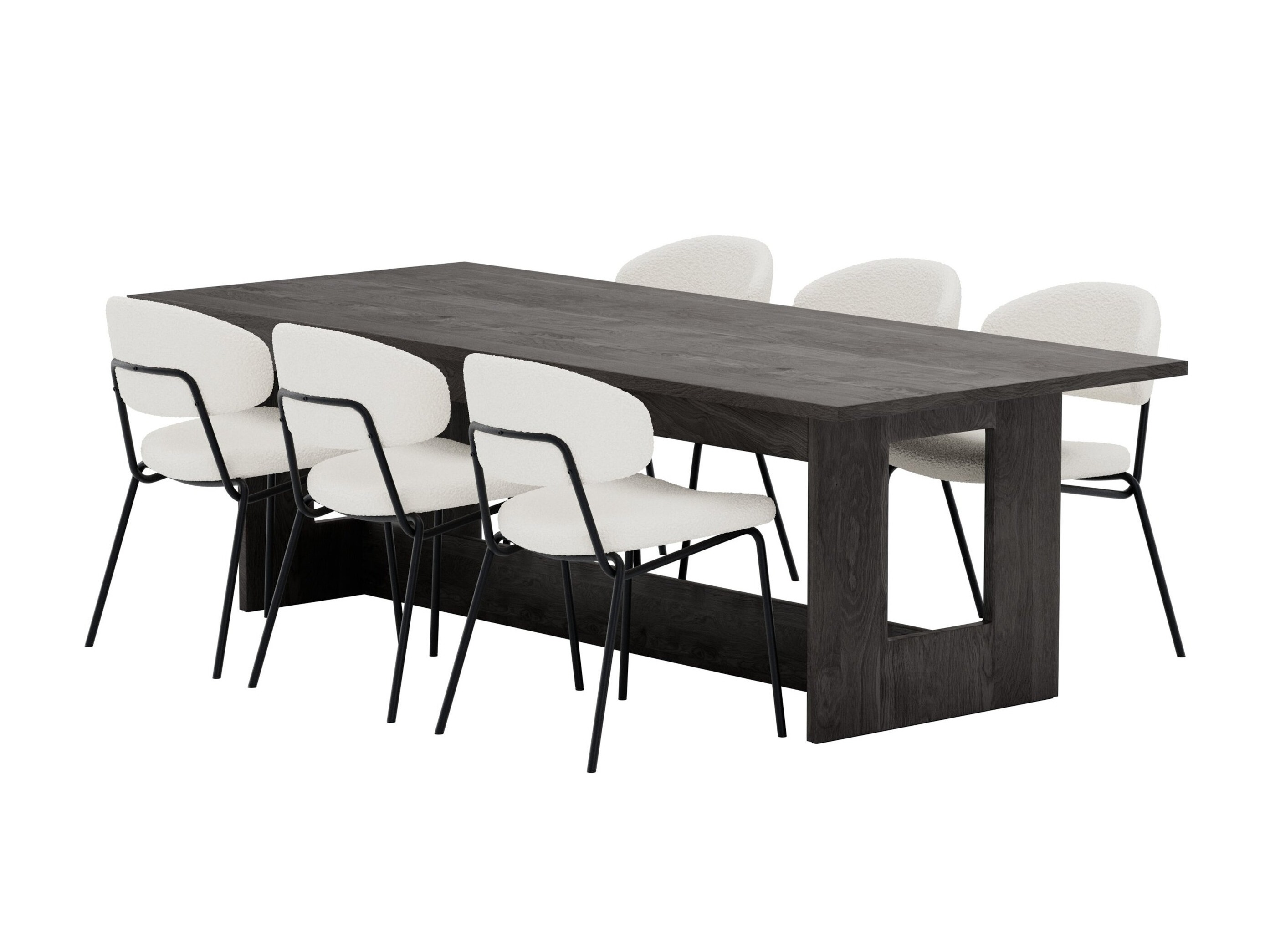 Conjunto de mesas y sillas para comedor Dallas 5367
