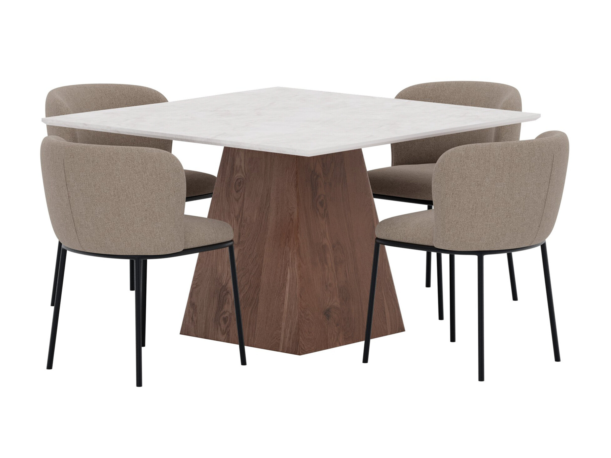 Conjunto de mesas y sillas para comedor Dallas 5368