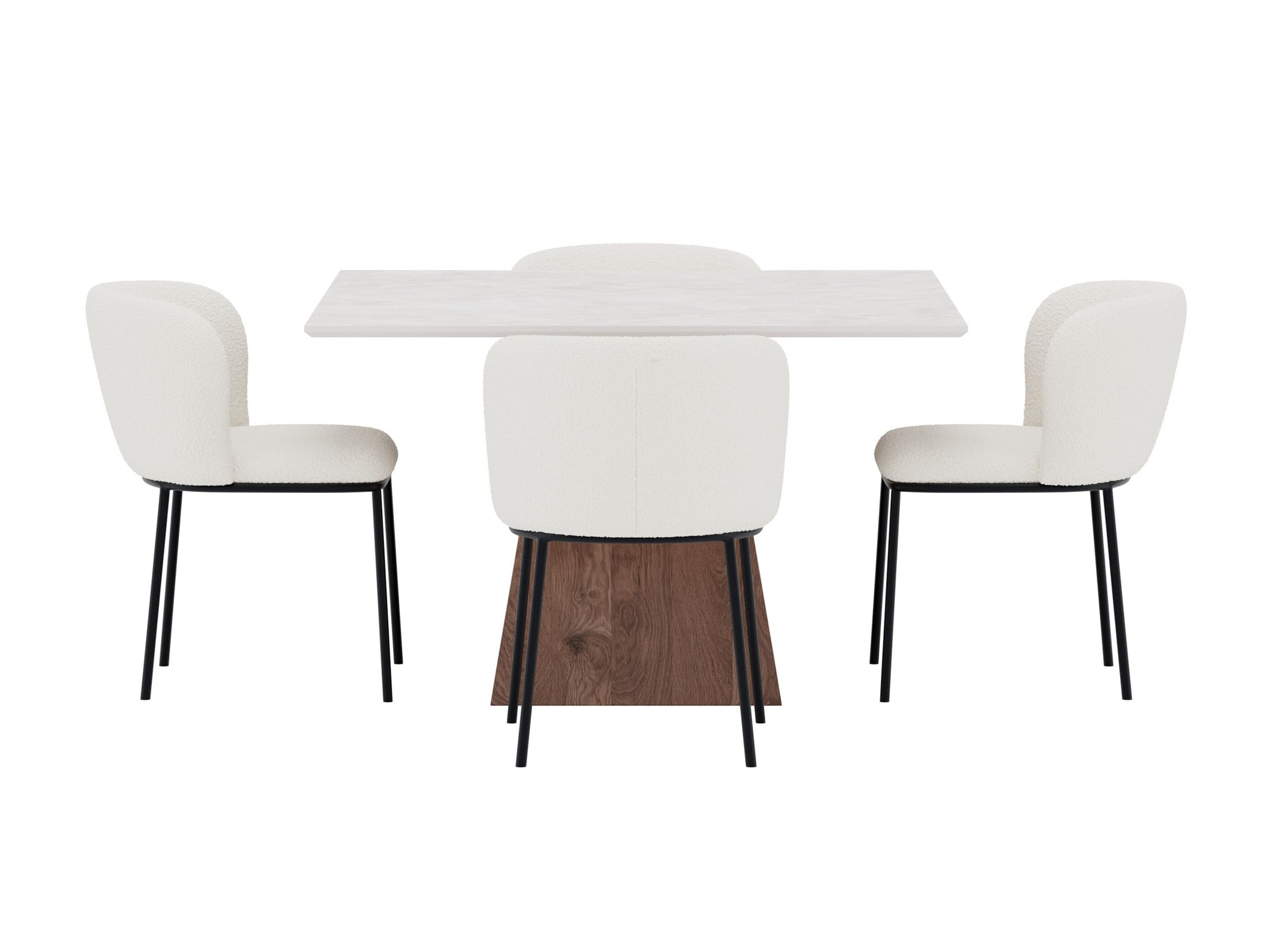 Conjunto de mesas y sillas para comedor Dallas 5368