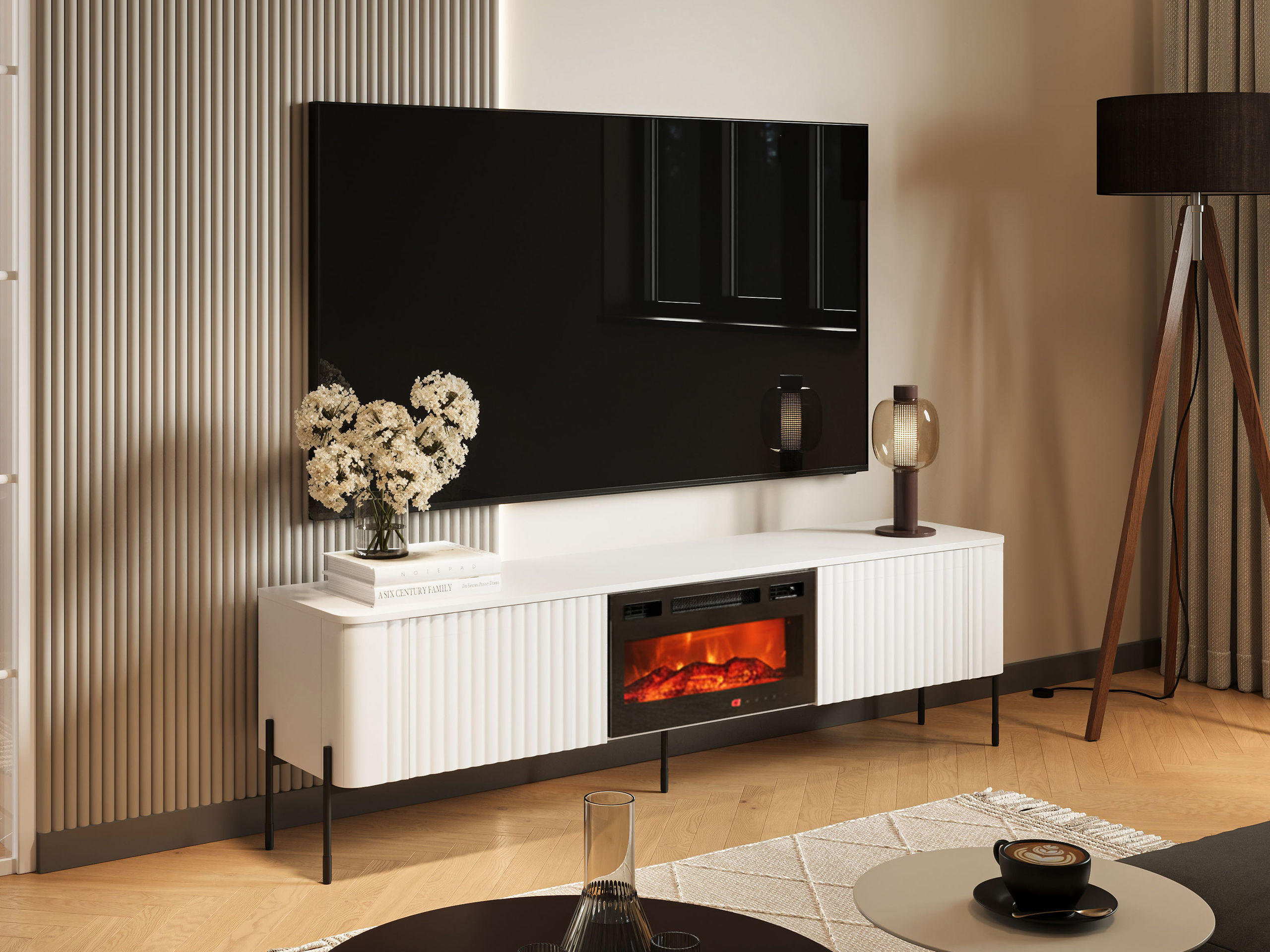 Mueble TV Nobilitas I (Blanco)