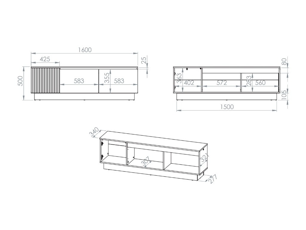 Mueble TV Revtive 105
