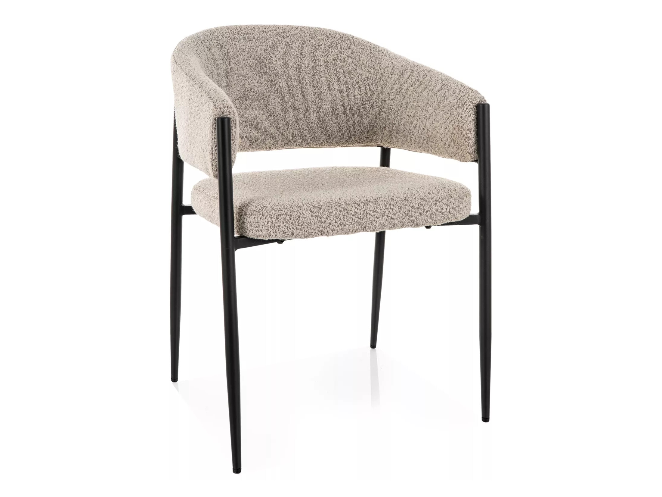 Silla Detroit 1053 (Beige + Mate Negro)