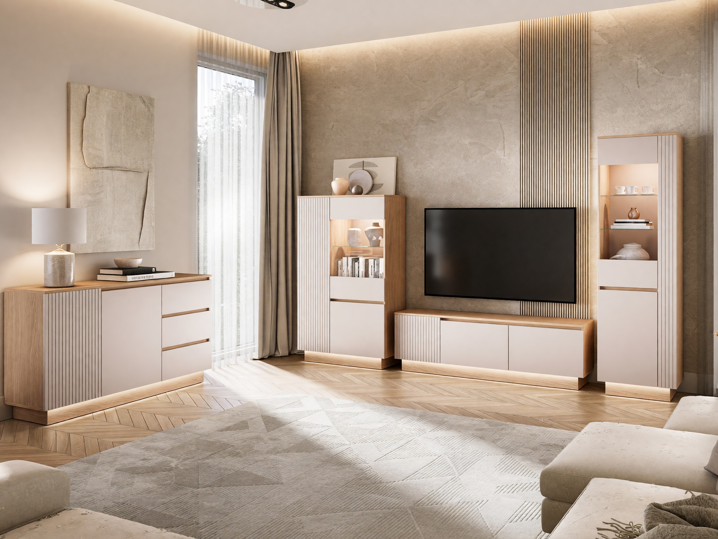Conjunto de salón Revtive 107
