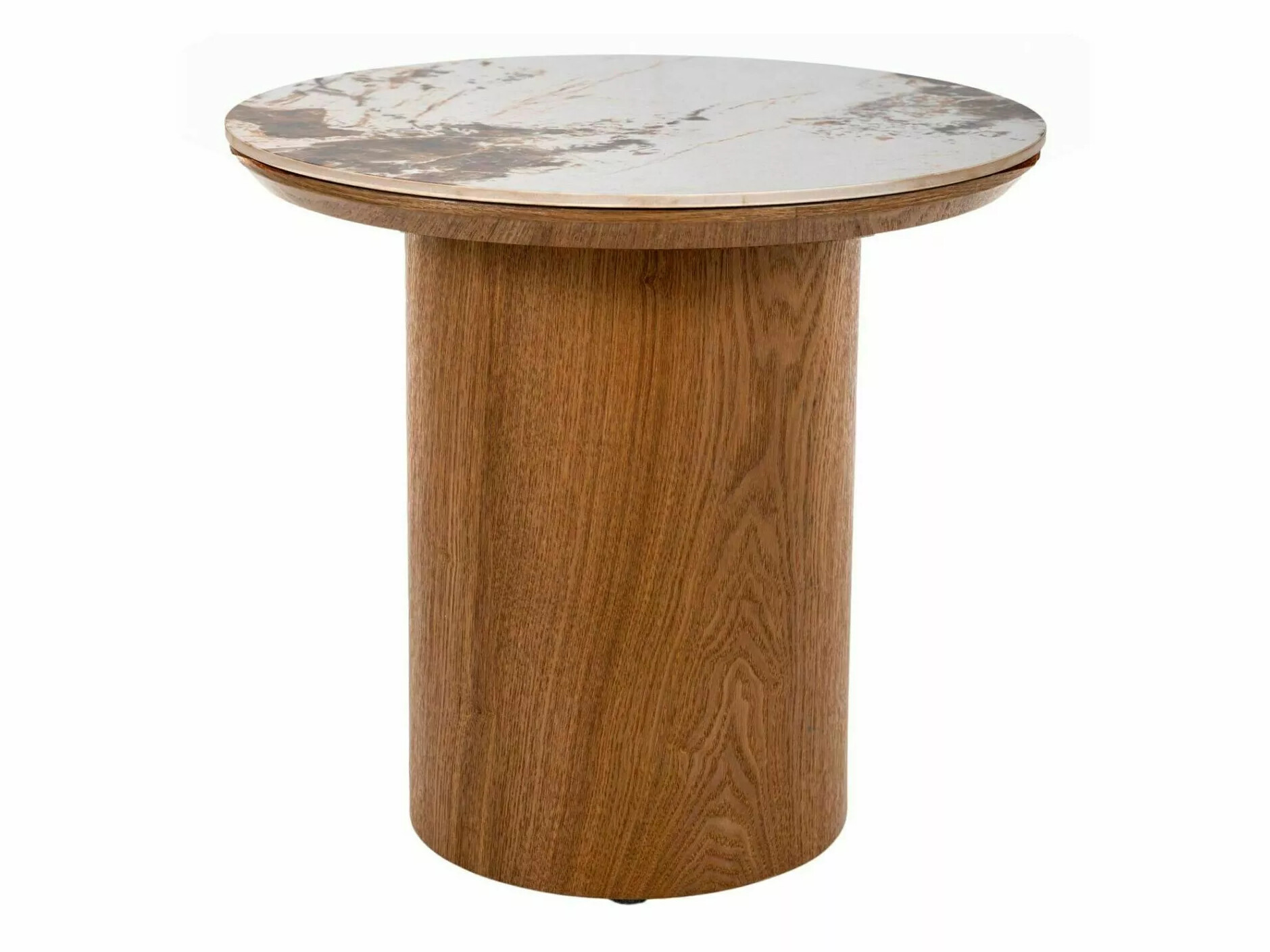 Mesa auxiliar Detroit 1058 (Piedra Diseño + Roble)