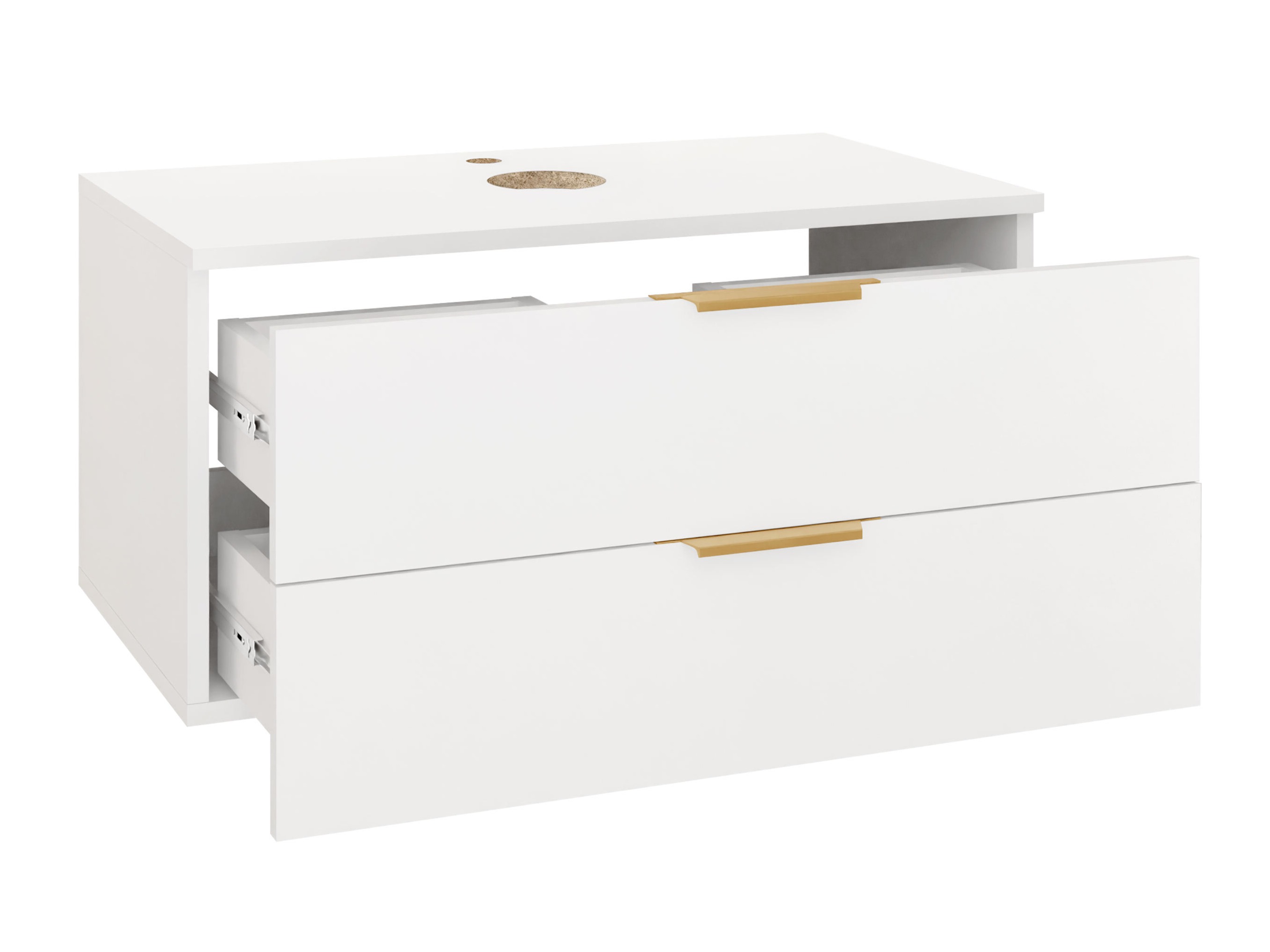 Armario de baño colgante para lavabo Comfivo 600