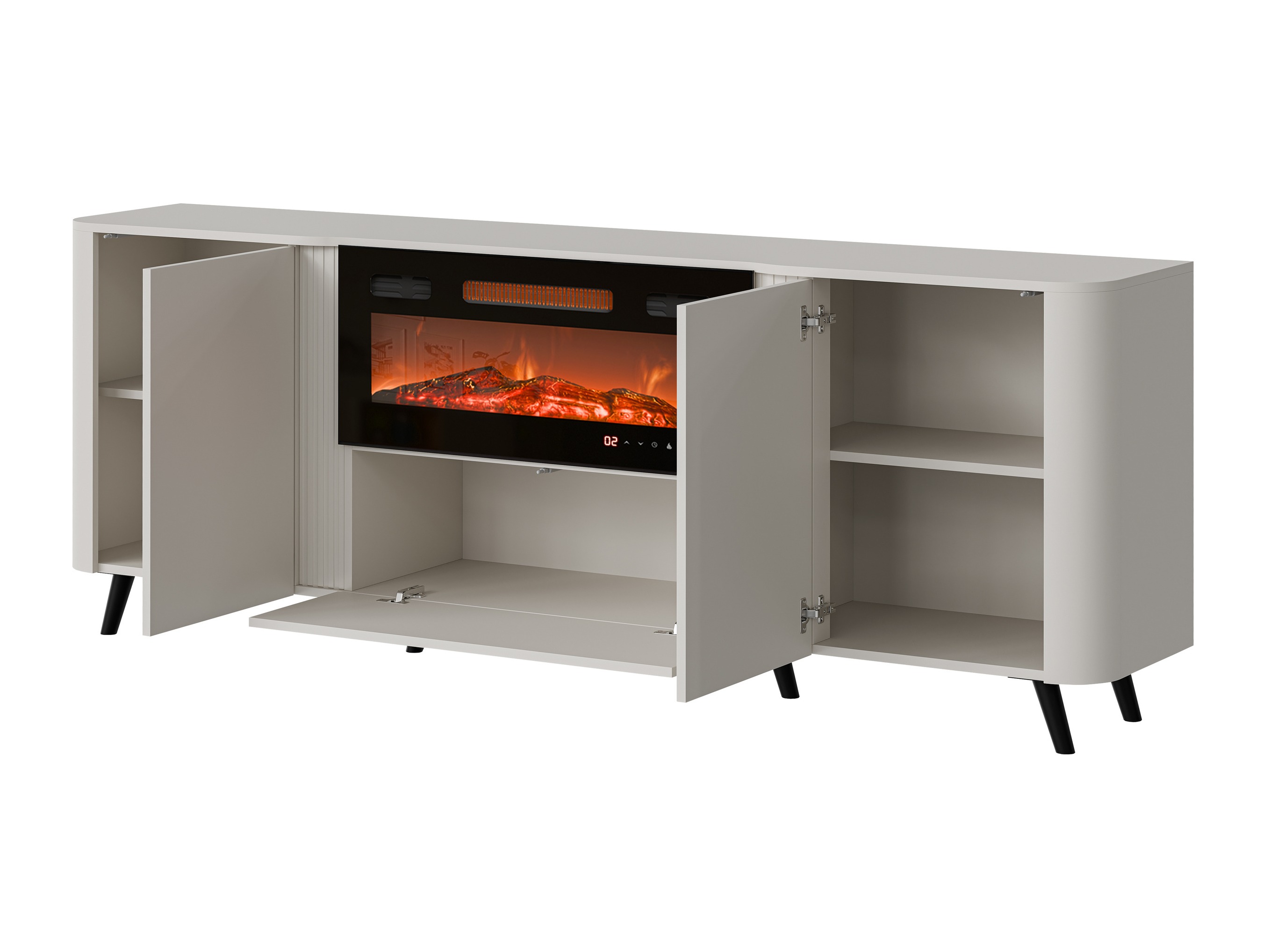 Aparador Modus I (Cachemira + Negro)
