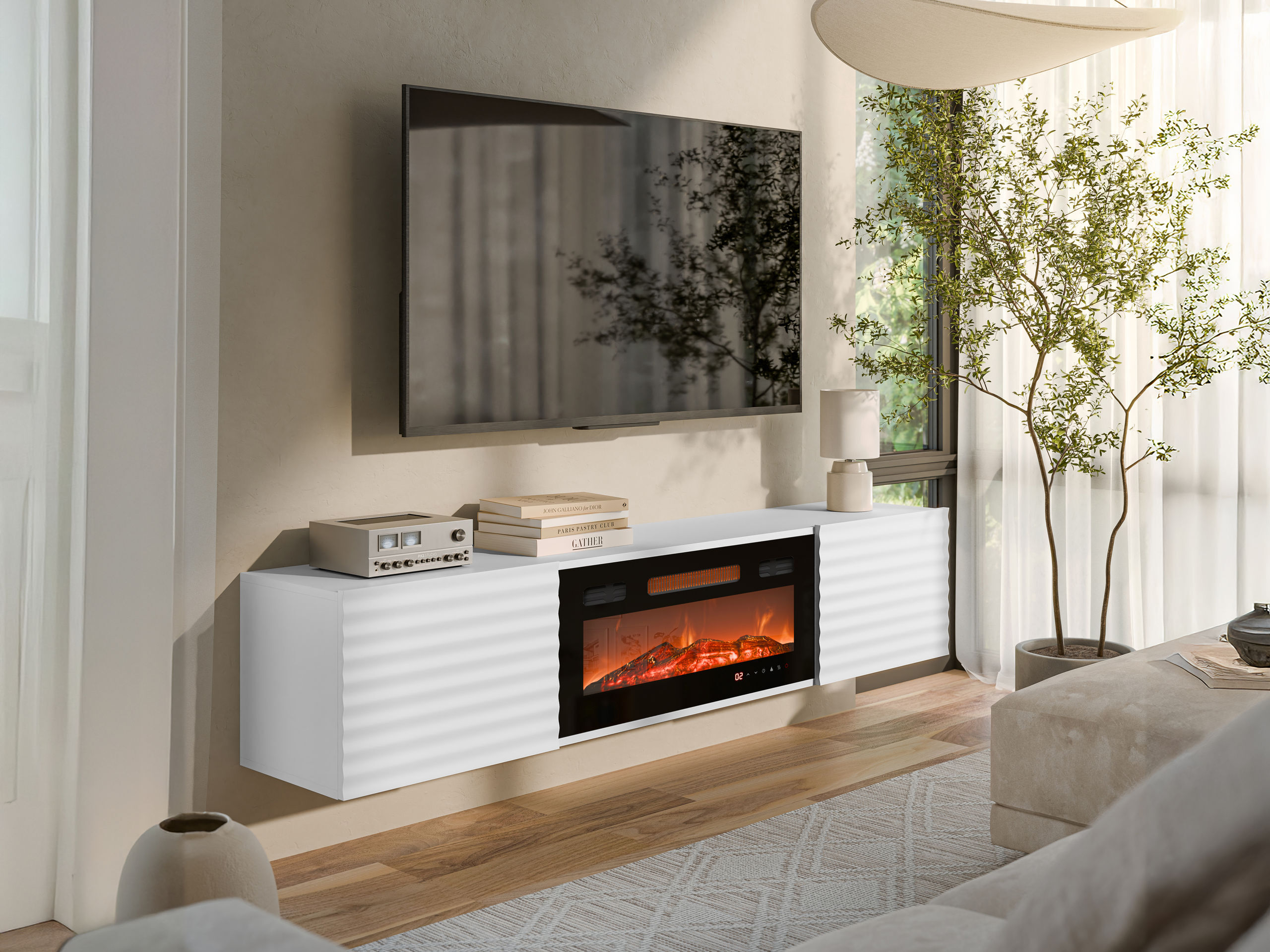 Mueble TV Charlotte 206 (Blanco)