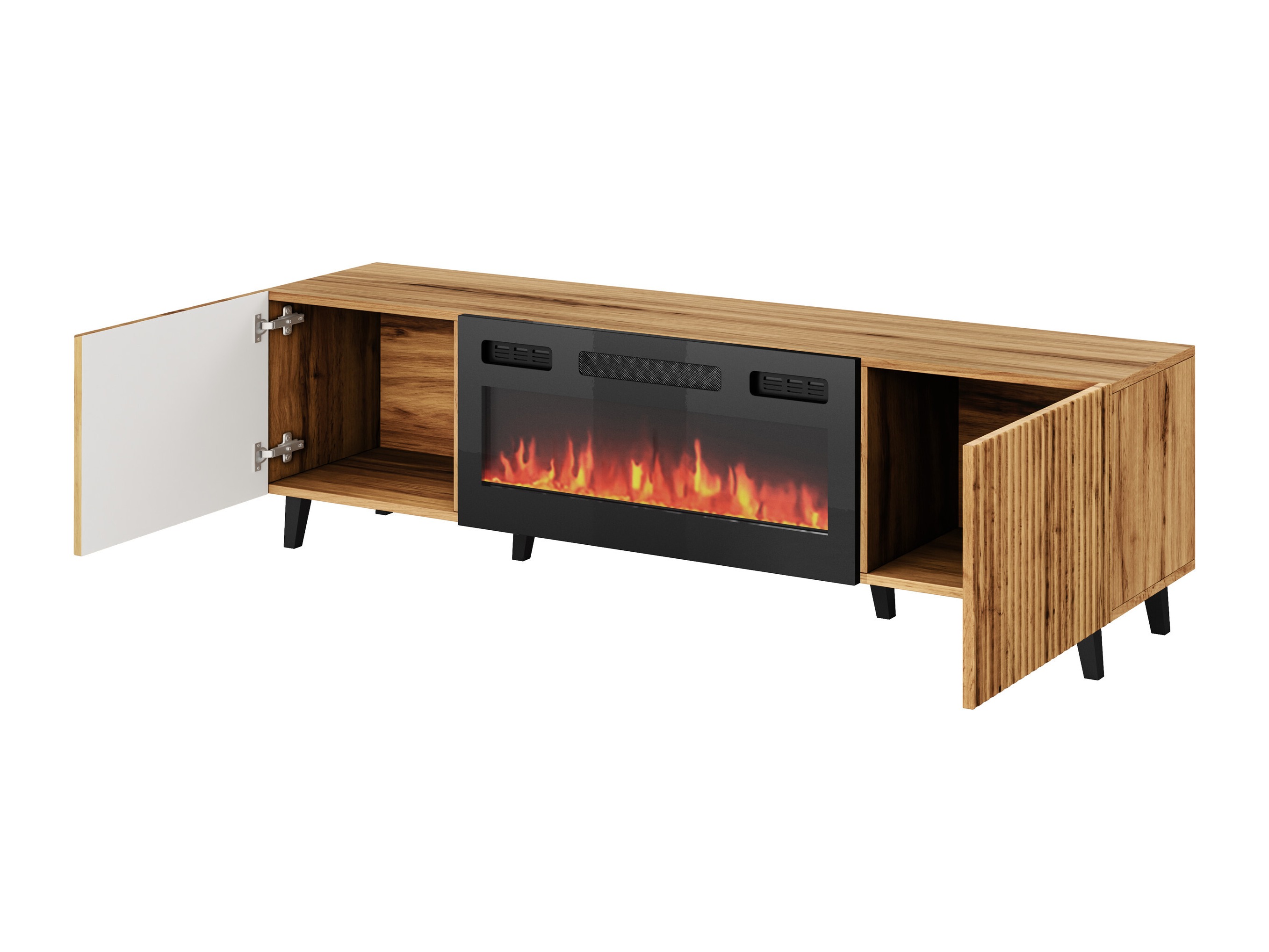 Mueble TV Comes II (Roble wotan)