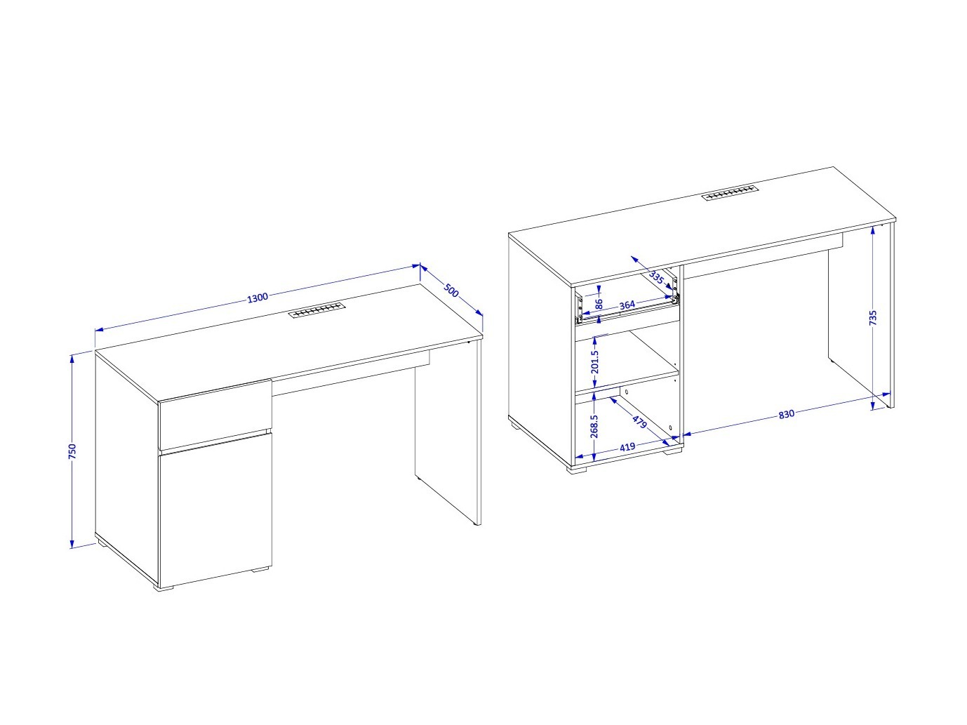 Mesa de oficina SP7267