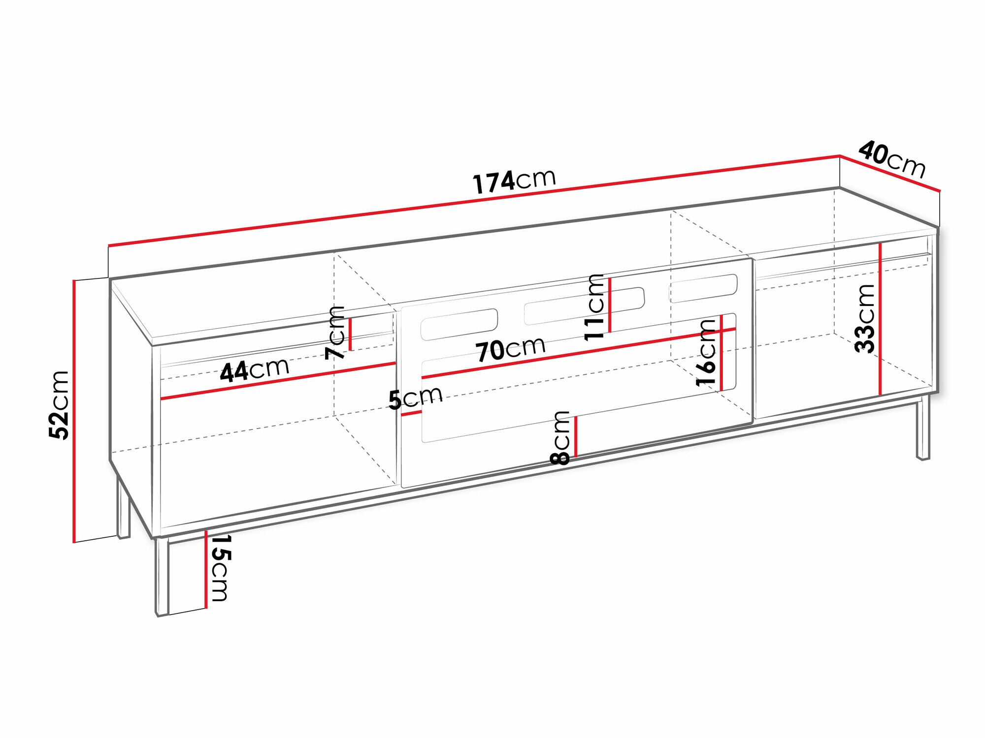 Mueble TV SP7272