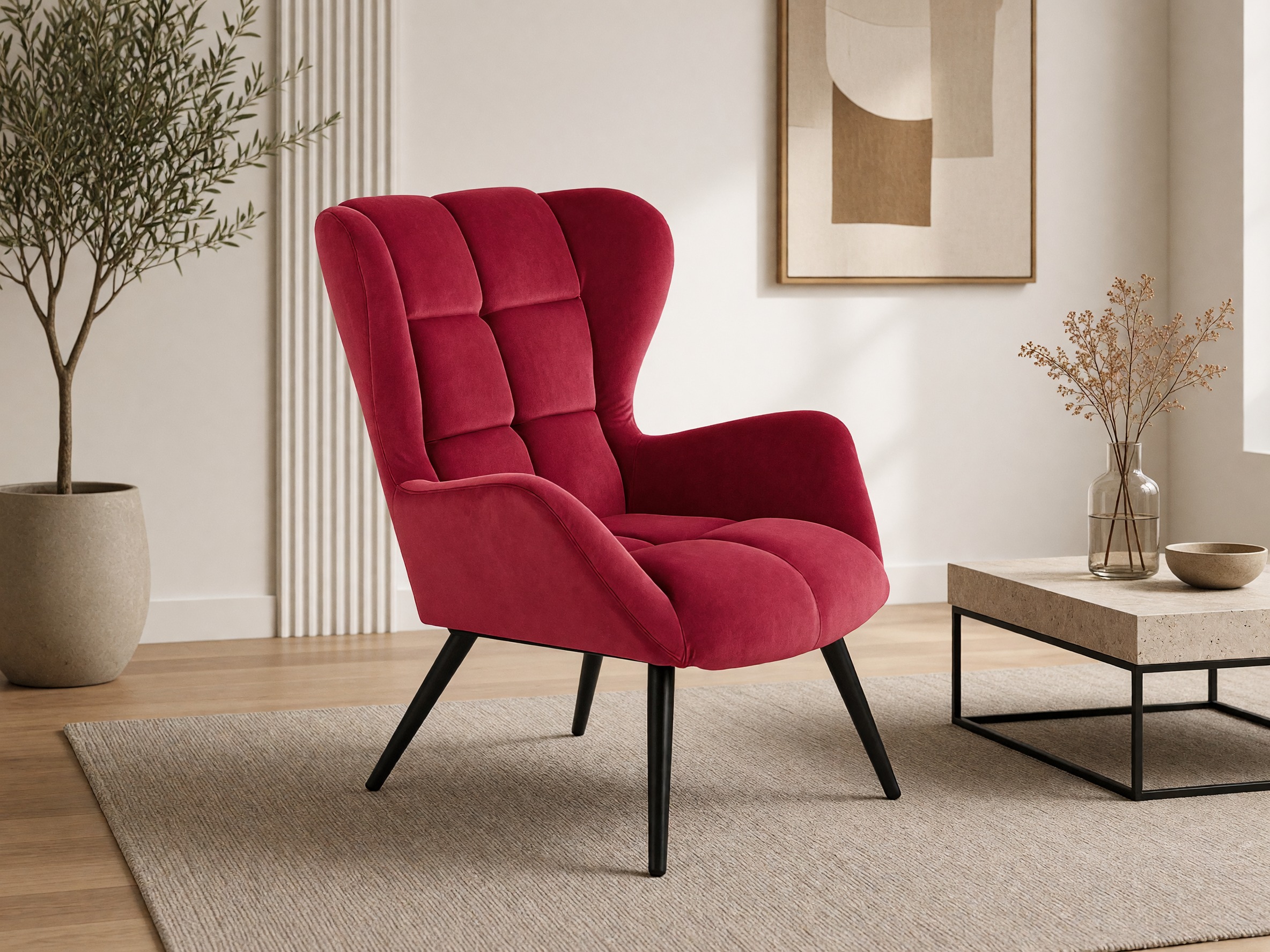 Sillón Houston 1079 (Burdeos)