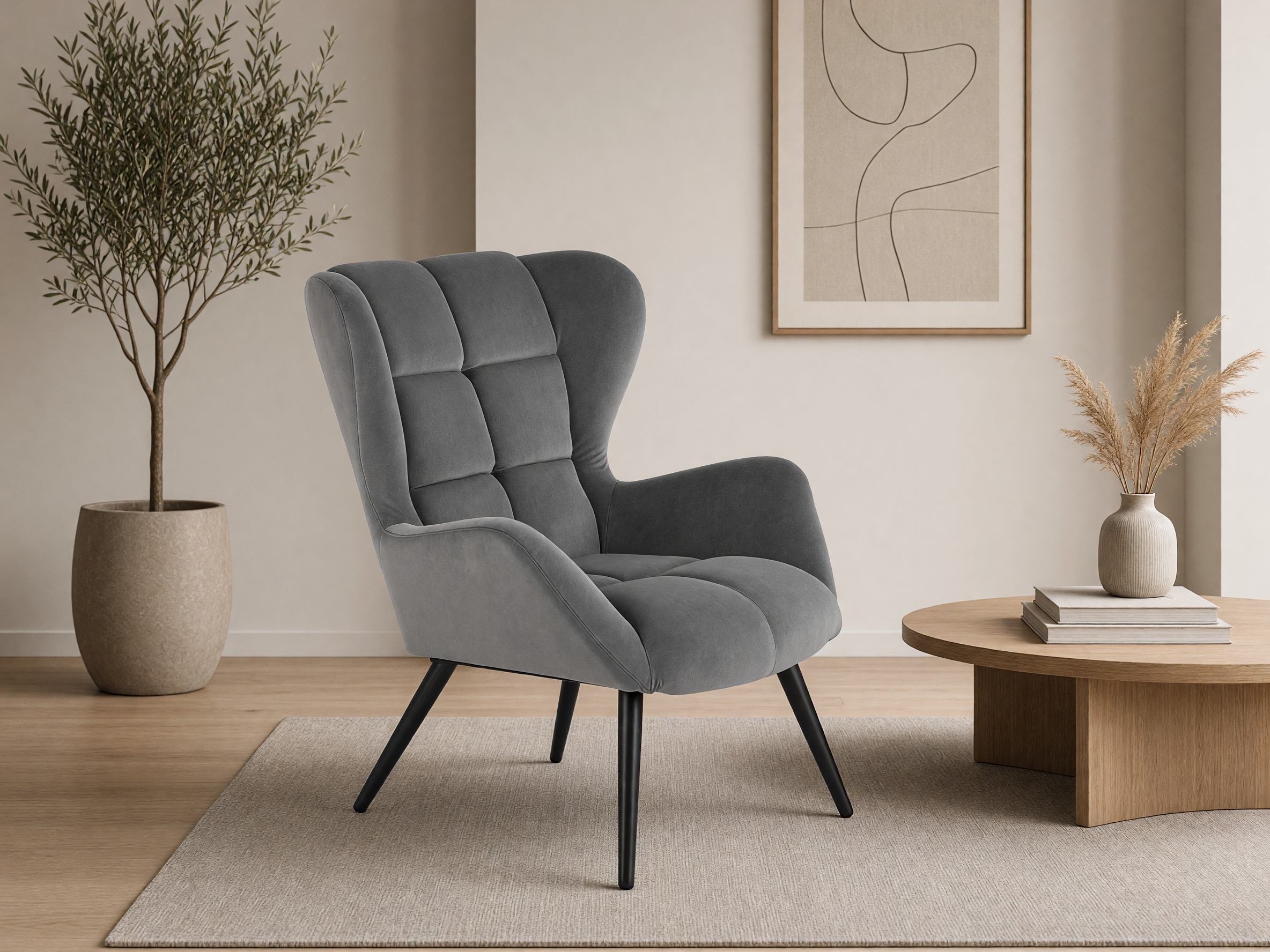 Sillón Houston 1079 (Gris)
