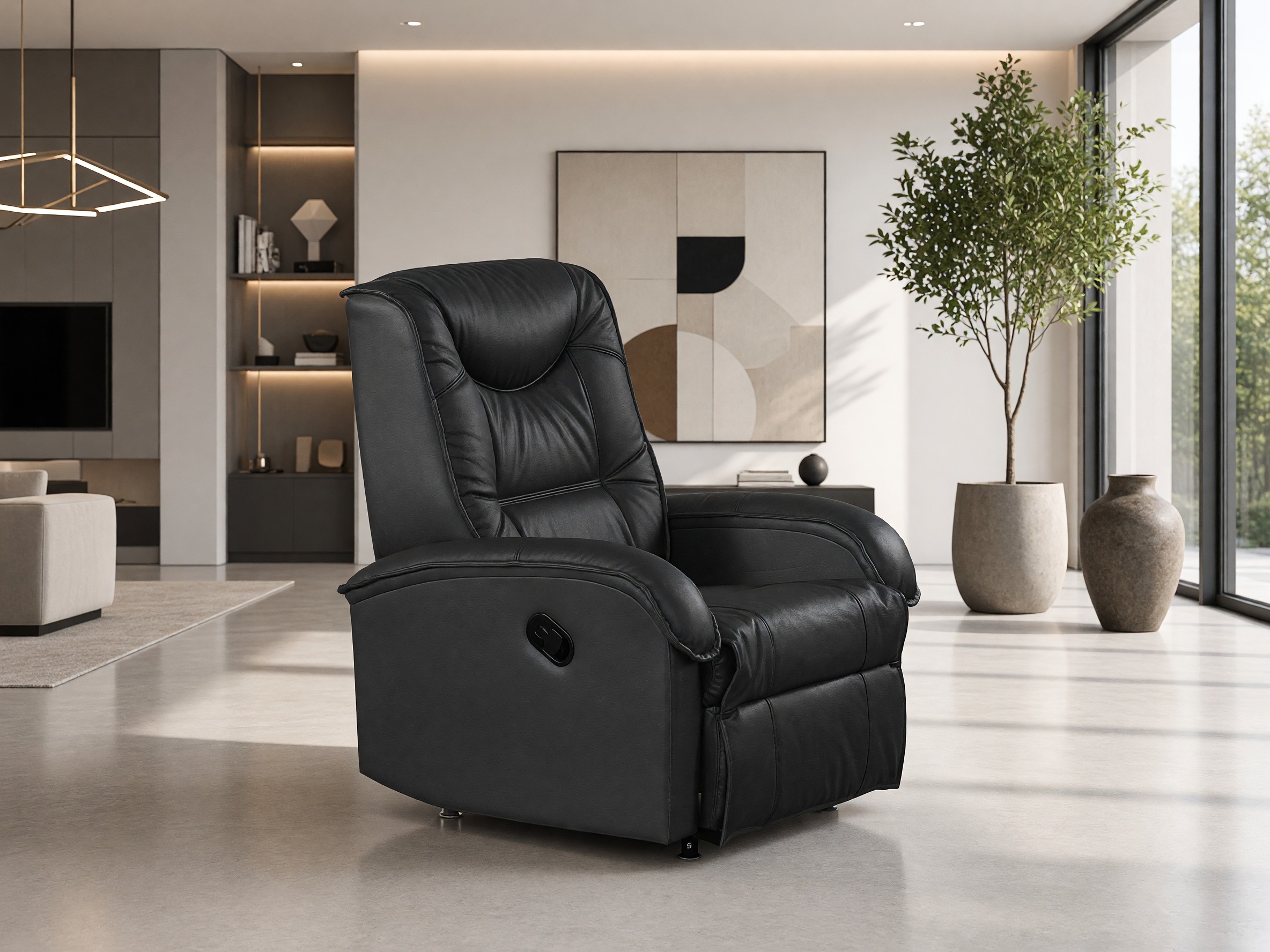 Sillón reclinable Houston 564 (Negro)