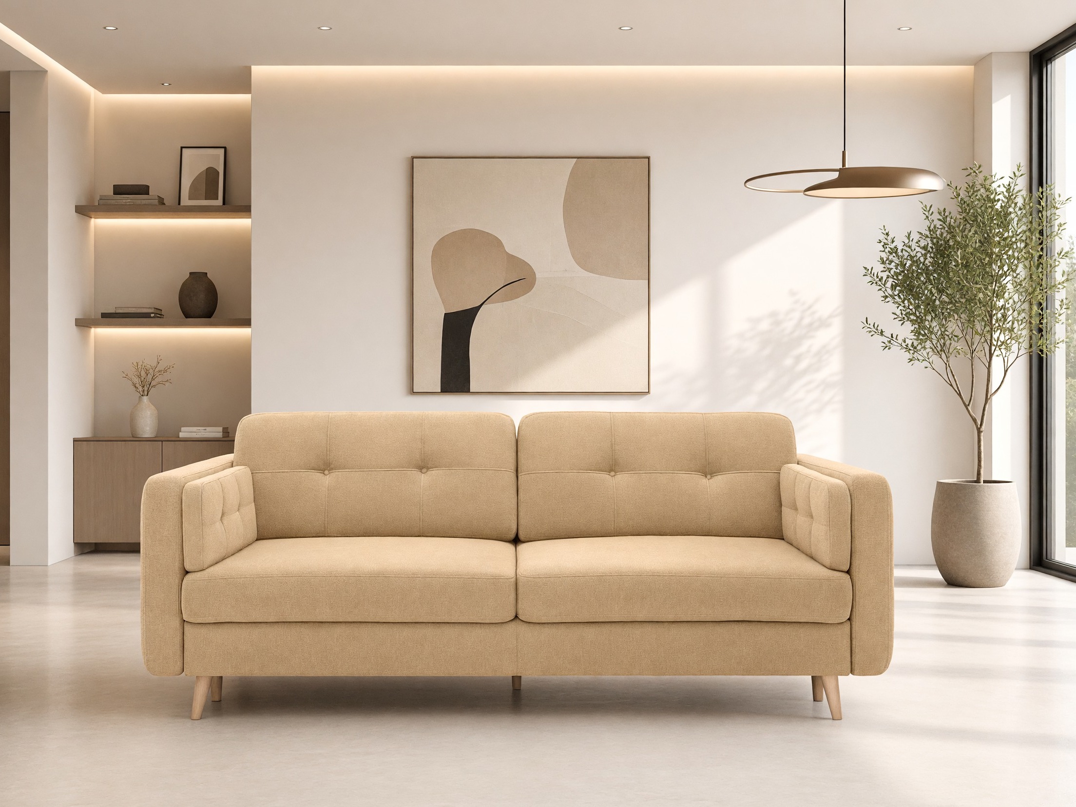 Sofá cama Boston 765 (Lotus Honey)
