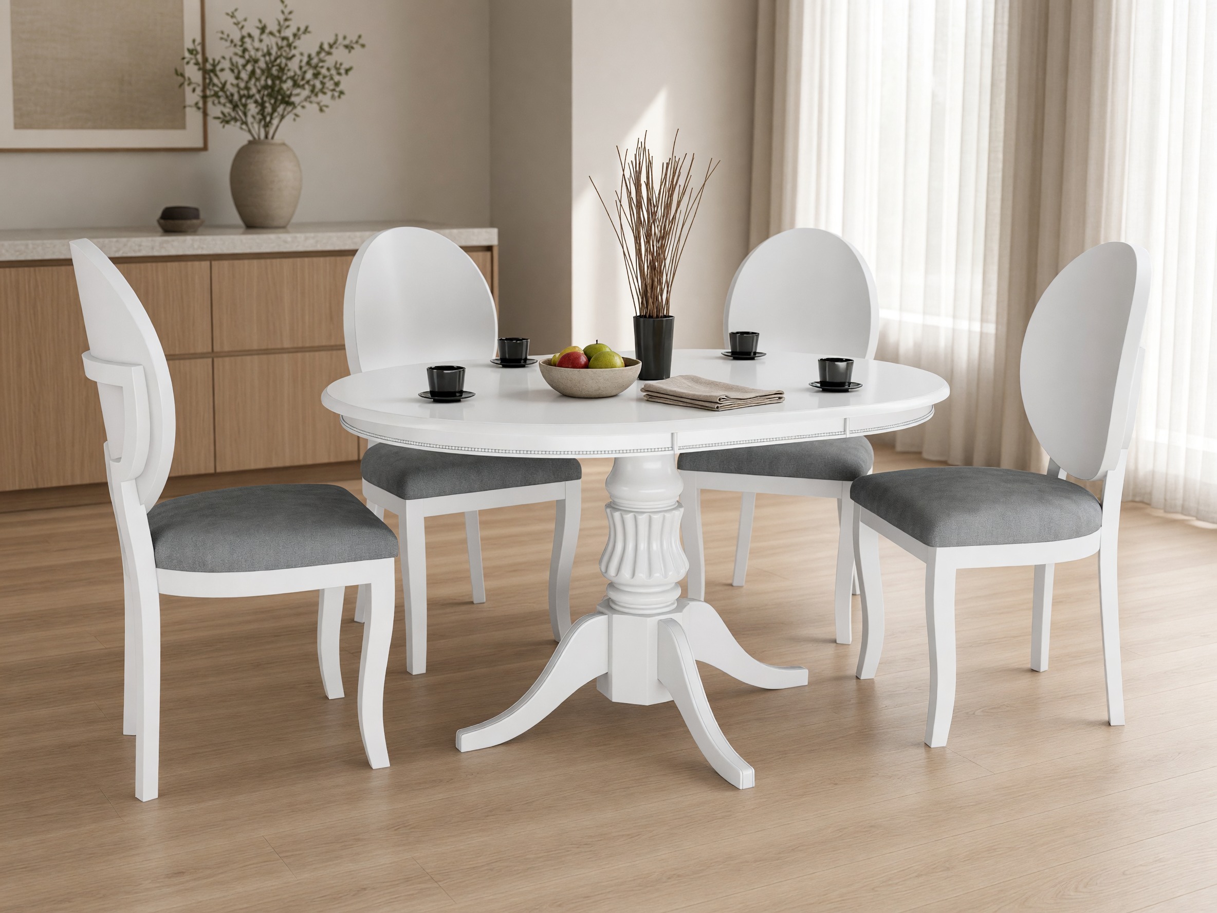 Mesa Houston Stella (Blanco)