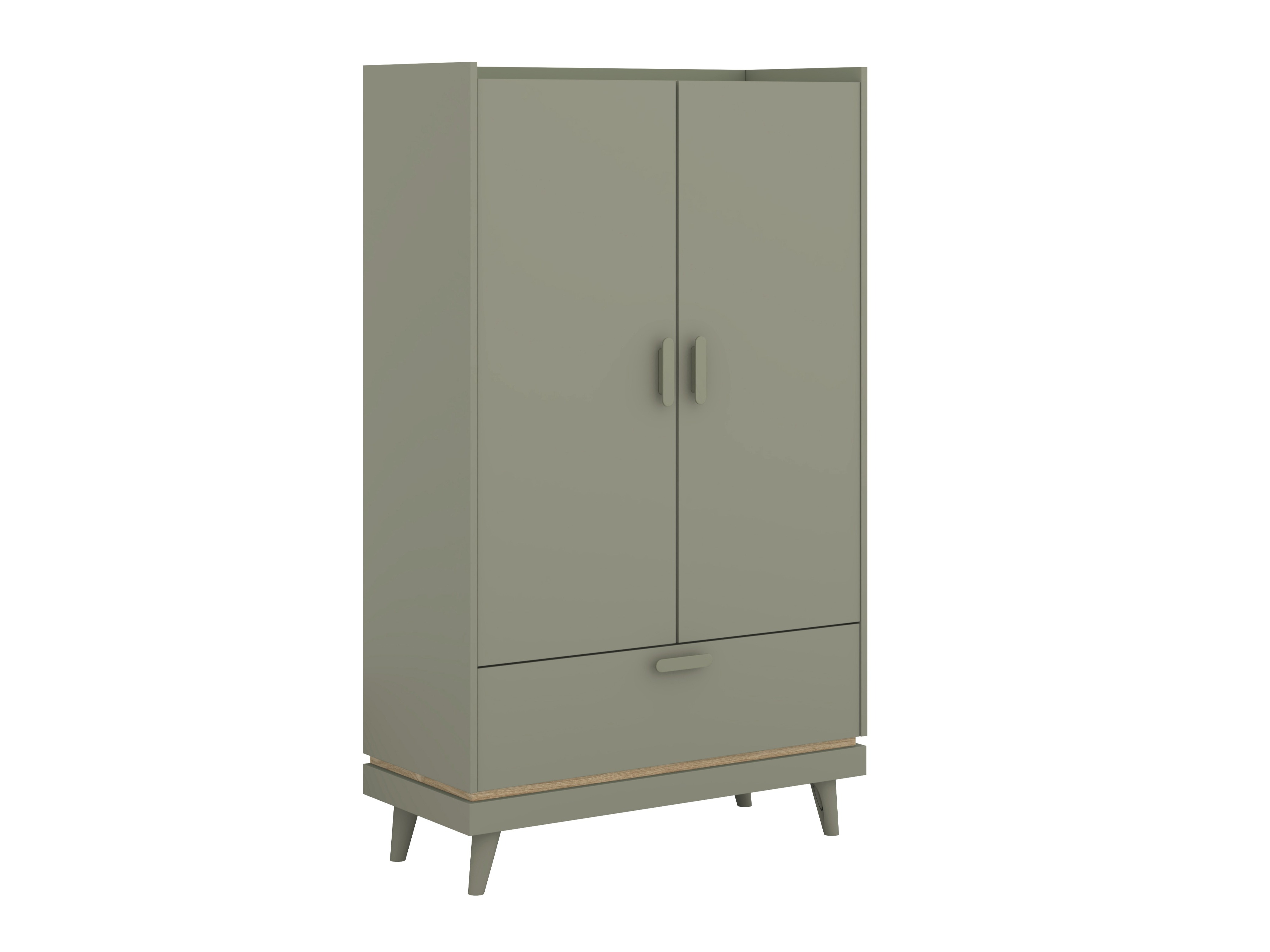 Estantería Fertalu 105 (Verde + Roble)