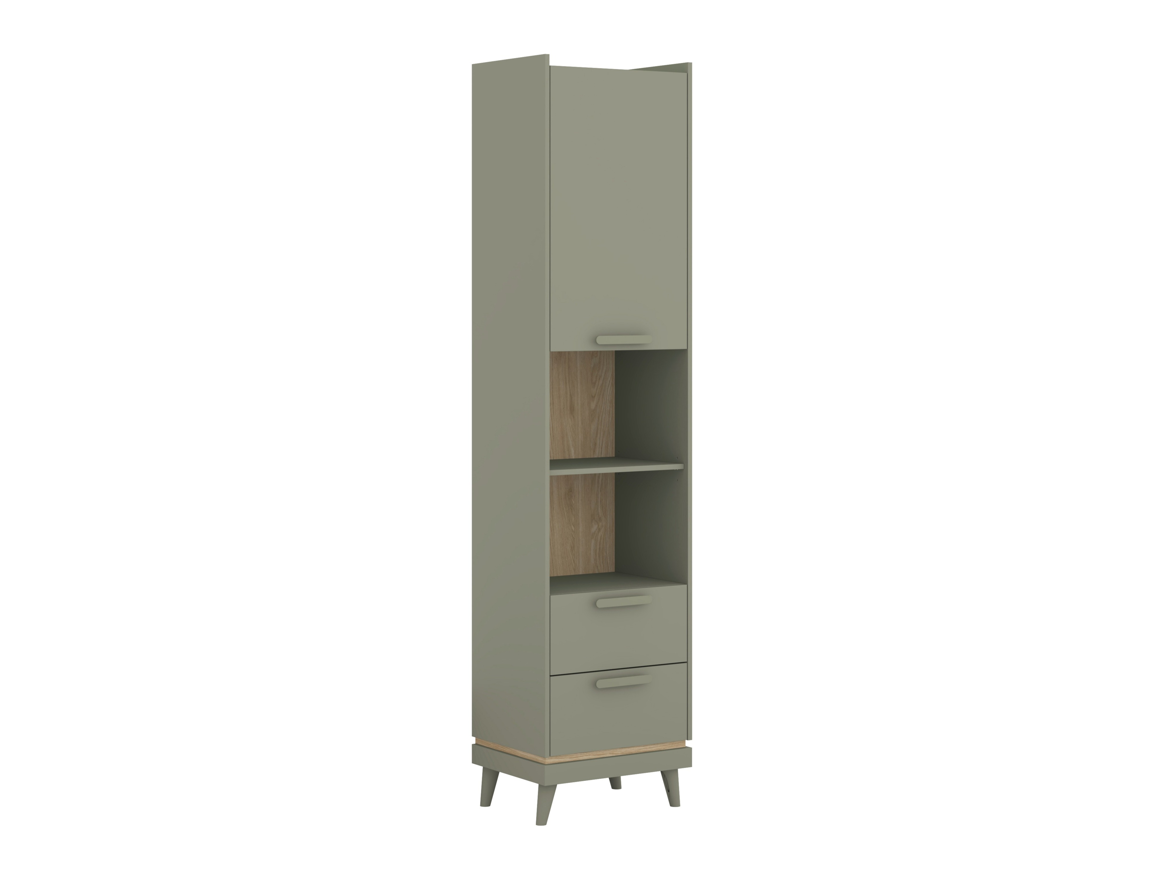 Estantería Fertalu 106 (Verde + Roble)