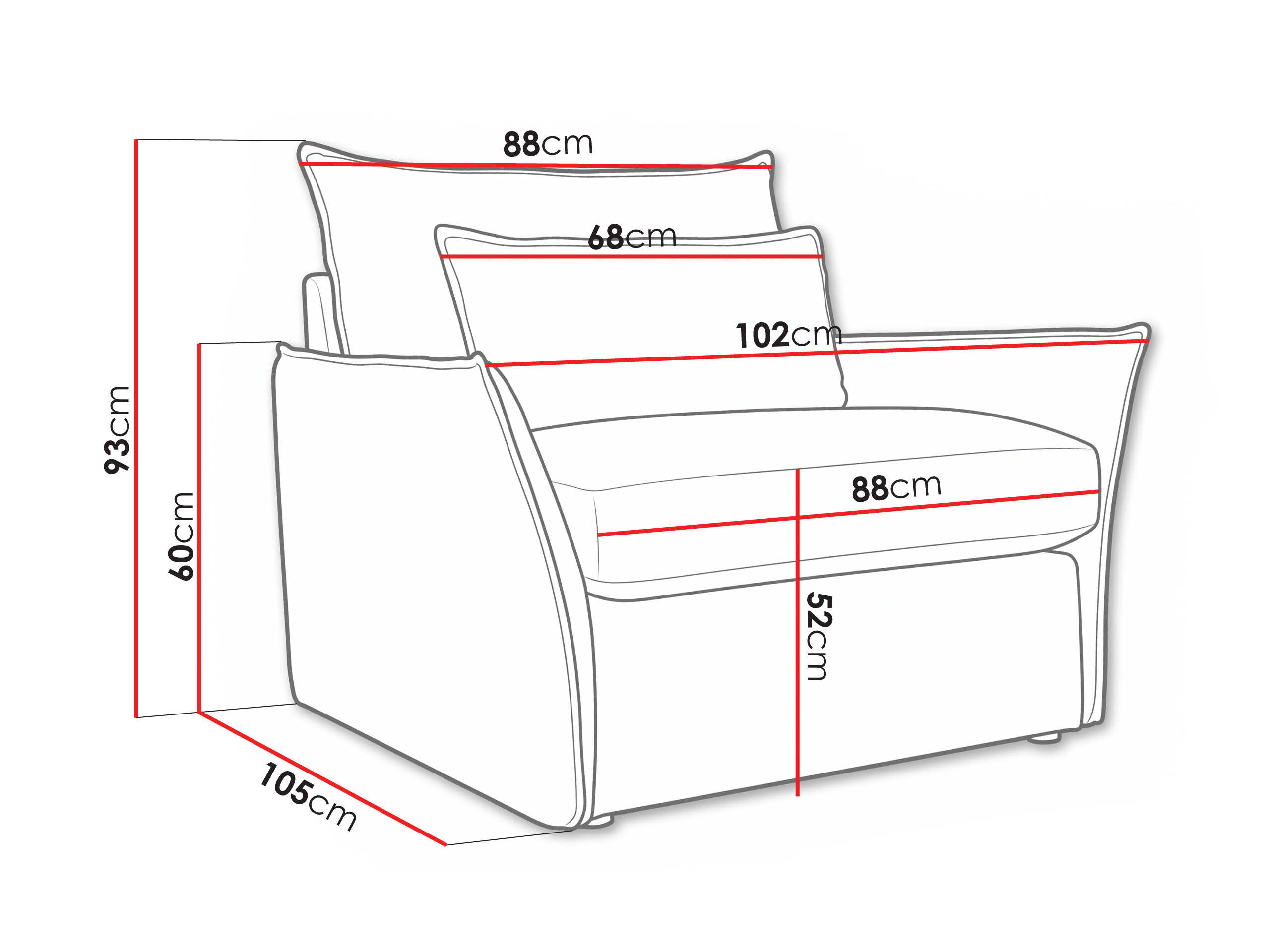 Sillón Fersali 105 (Lincoln 03)