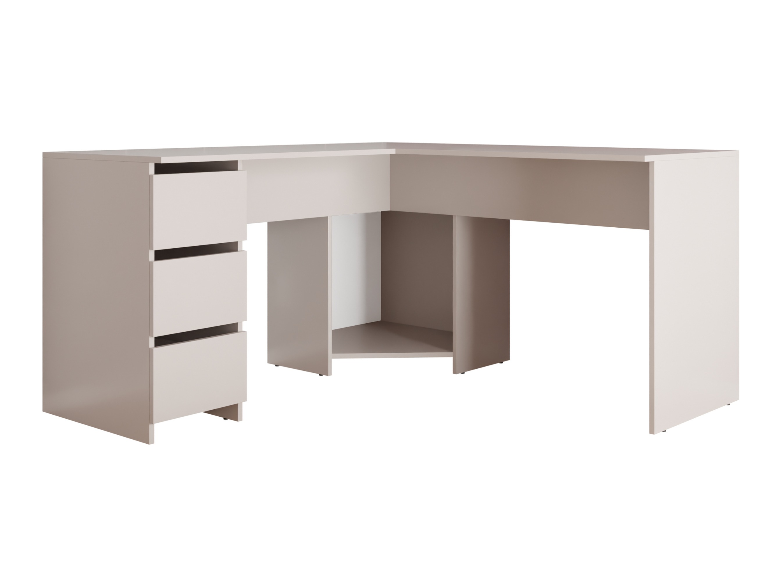 Mesa de ordenador esquinera Comfivo Insuler (Cachemira)