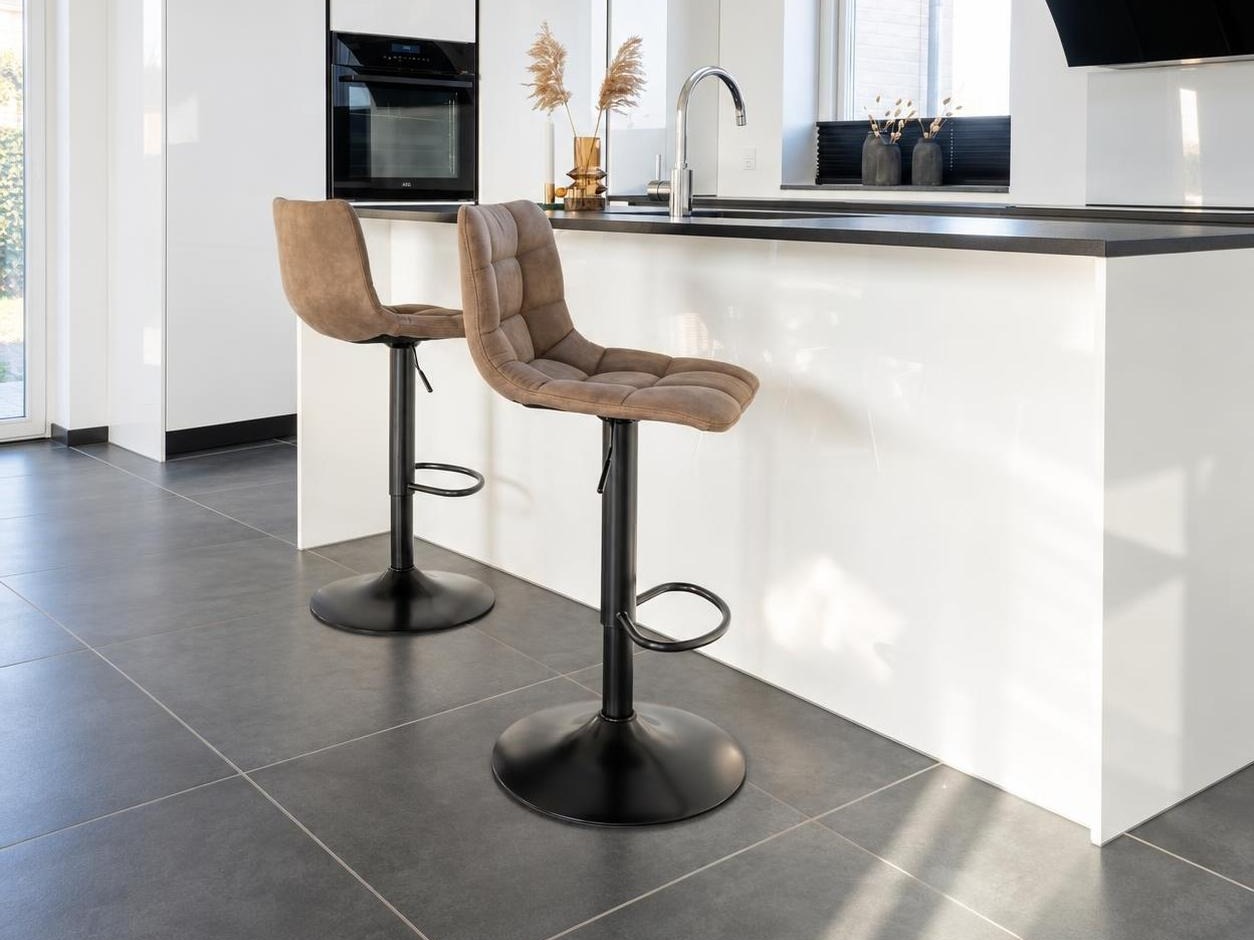Silla de barra Brea 337 (Marrón)
