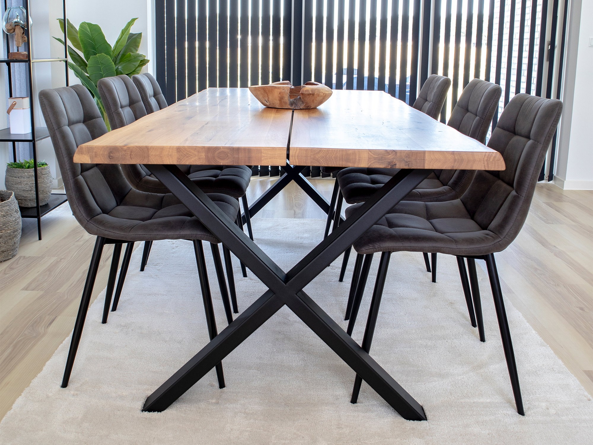 Conjunto de mesas y sillas para comedor Brea 349