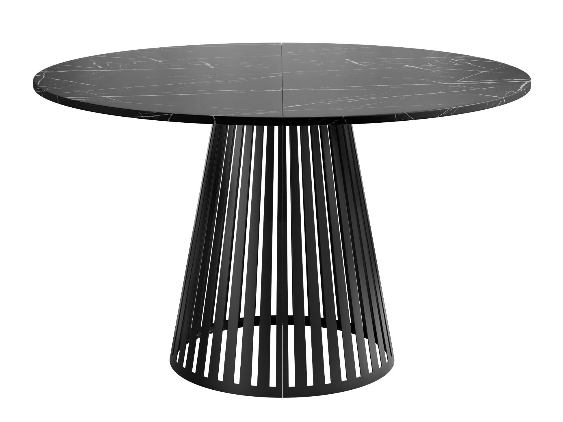 Mesa Prudentia (Mármol negro + Negro)