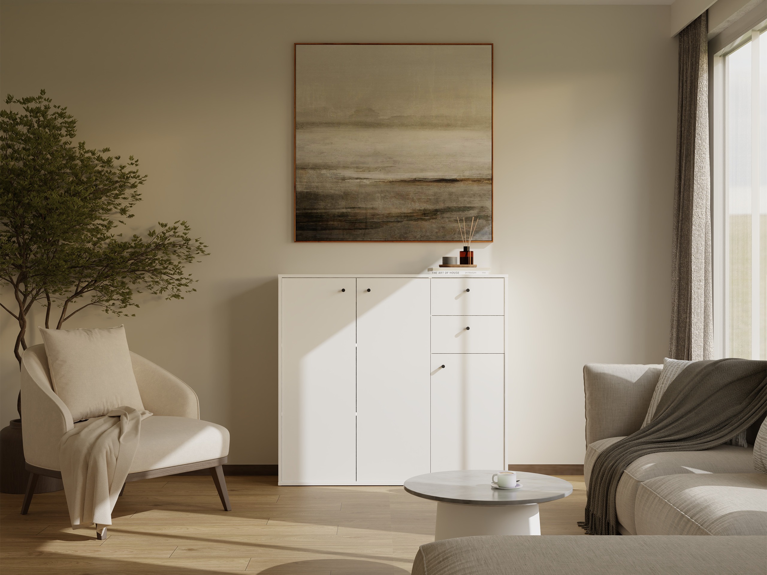 Cómoda Mandeville 407 (Blanco)