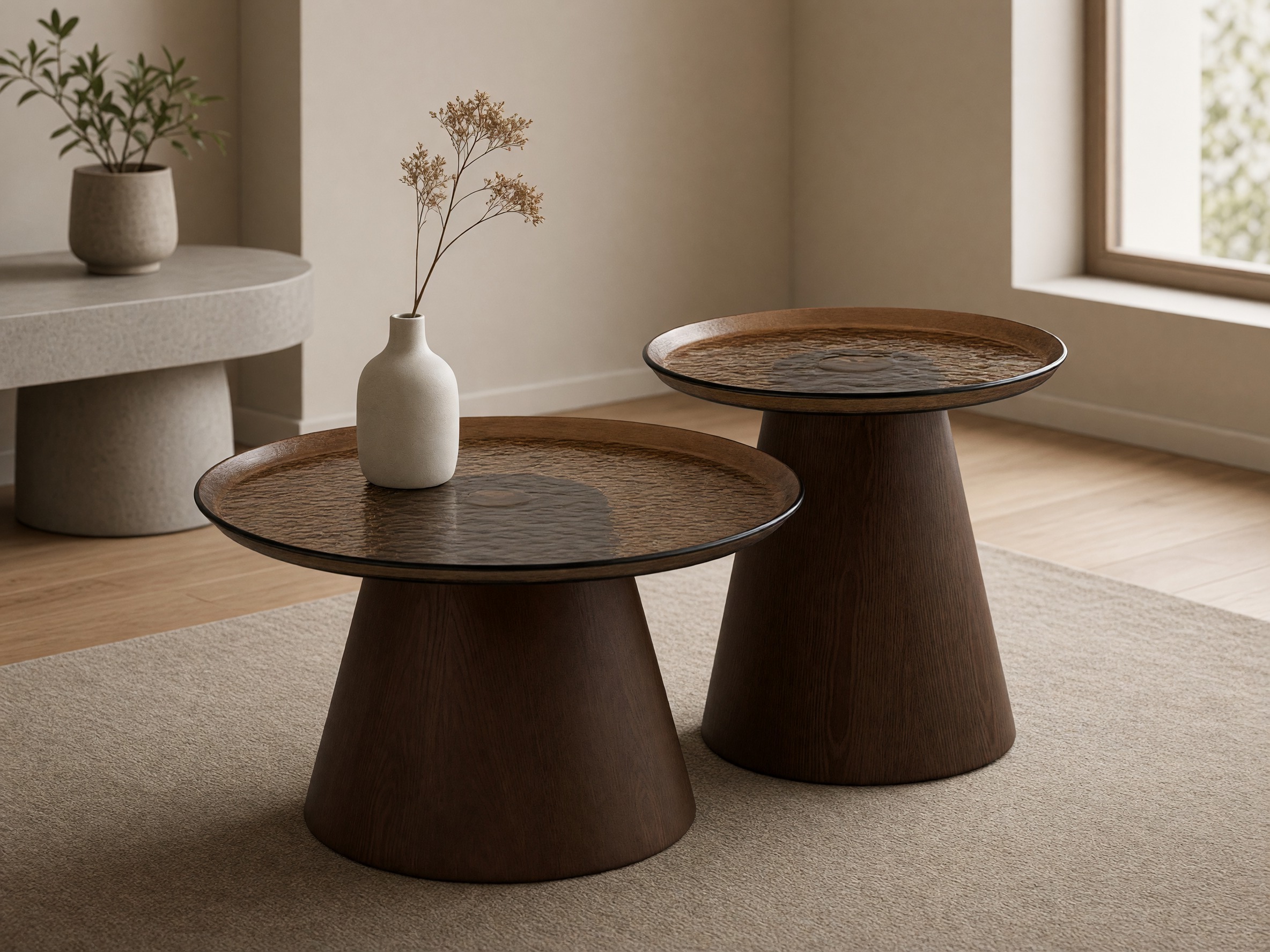 Conjunto mesa de centro Brea 358