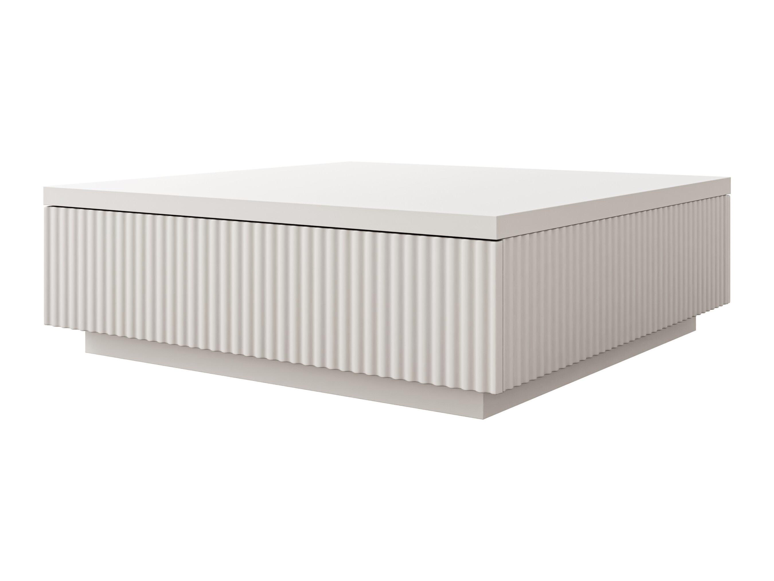 Mesa de centro Comfivo Ulmal (Blanco)