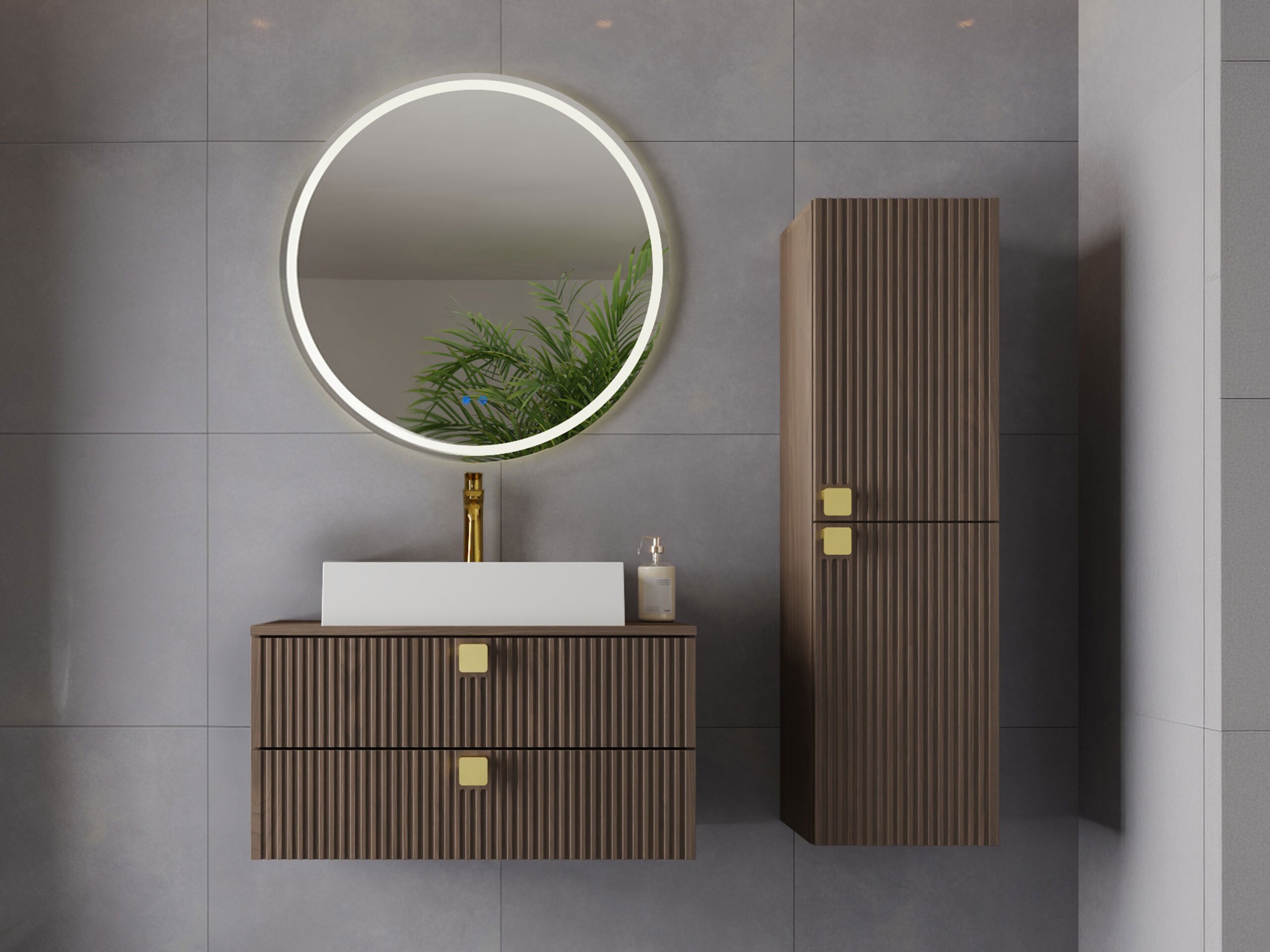 Armario colgante para baño Gratal