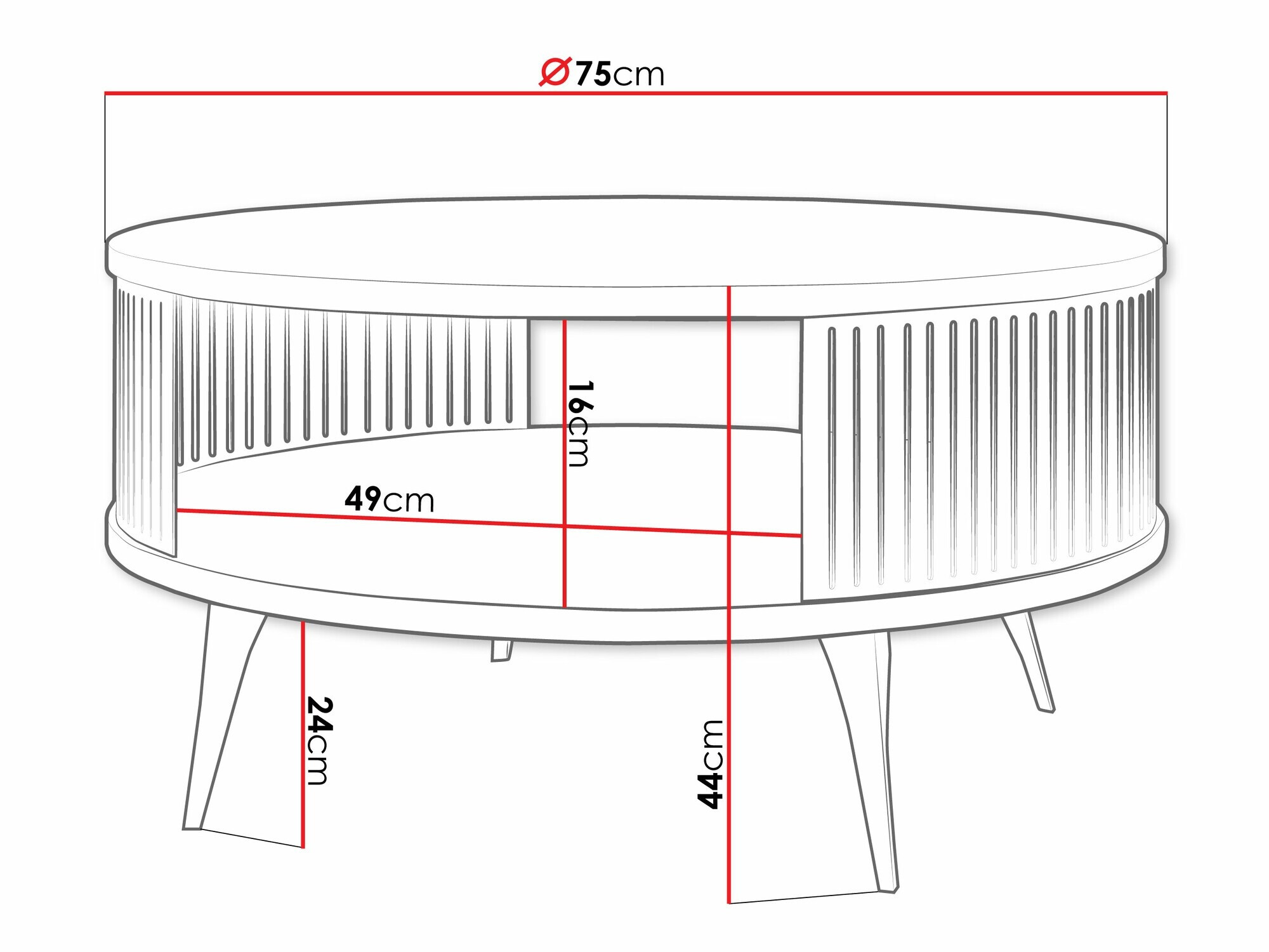 Mesa de centro Sordore 129